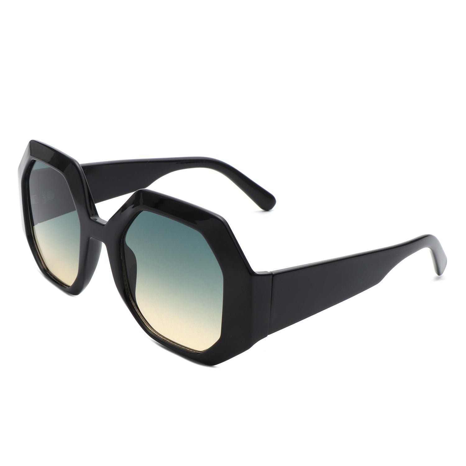 Diamorex Retro Polygon Round Fashion Women Sunglasses with a stylish design, featuring a plastic frame and PC lenses, perfect for sun protection.