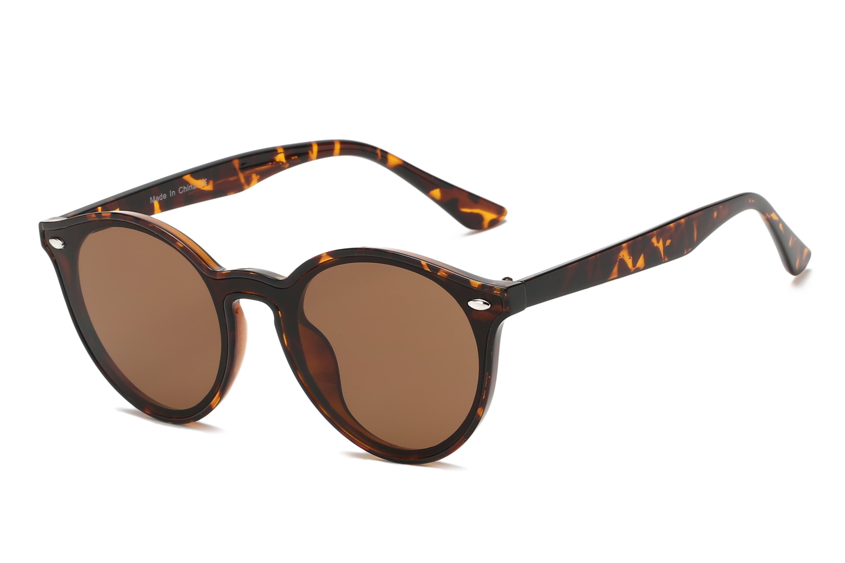 Eden Sunglasses featuring a unisex retro vintage design with round lenses, lightweight plastic frame, and UV protection.