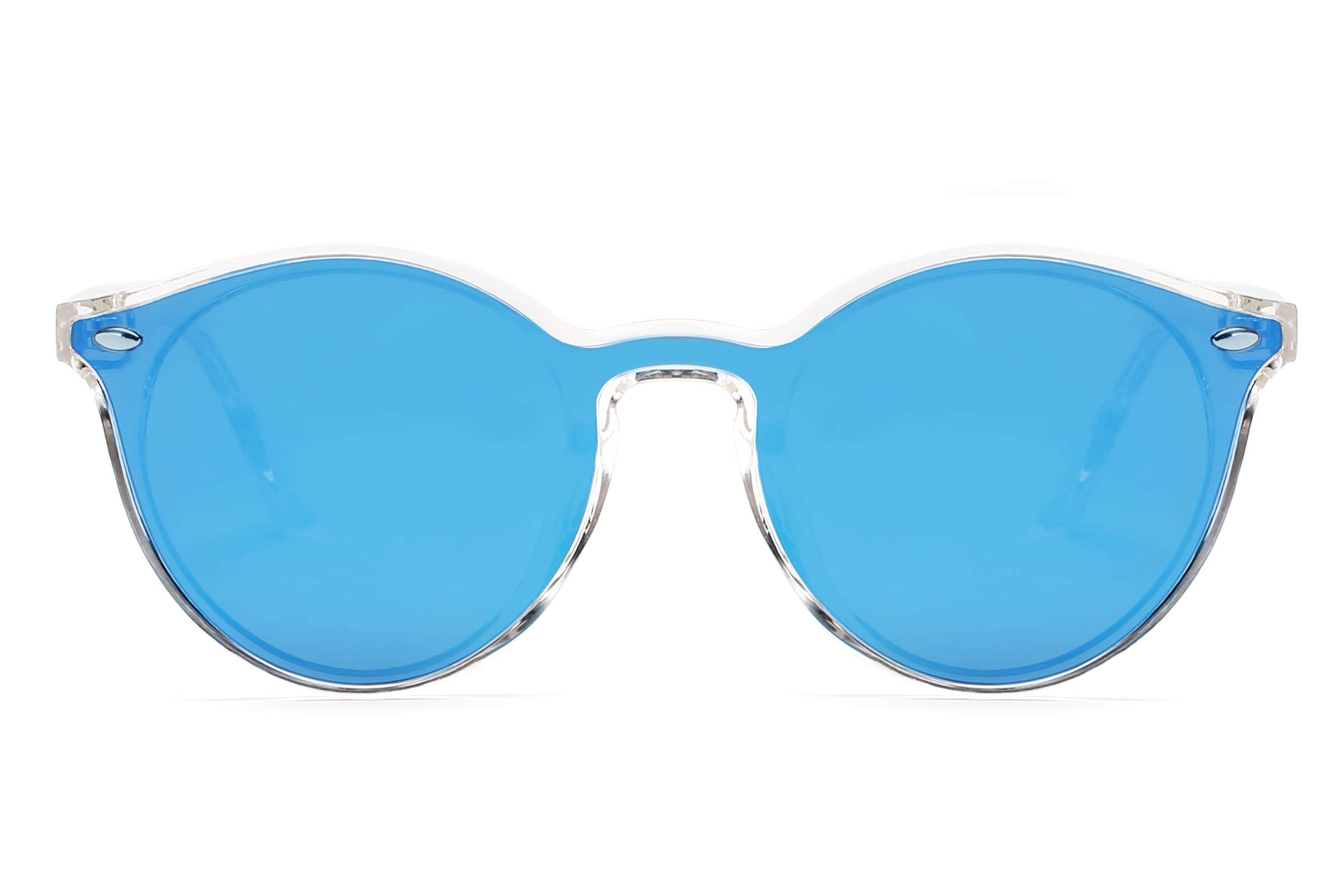 Eden Sunglasses featuring a unisex retro vintage design with round lenses, lightweight plastic frame, and UV protection.