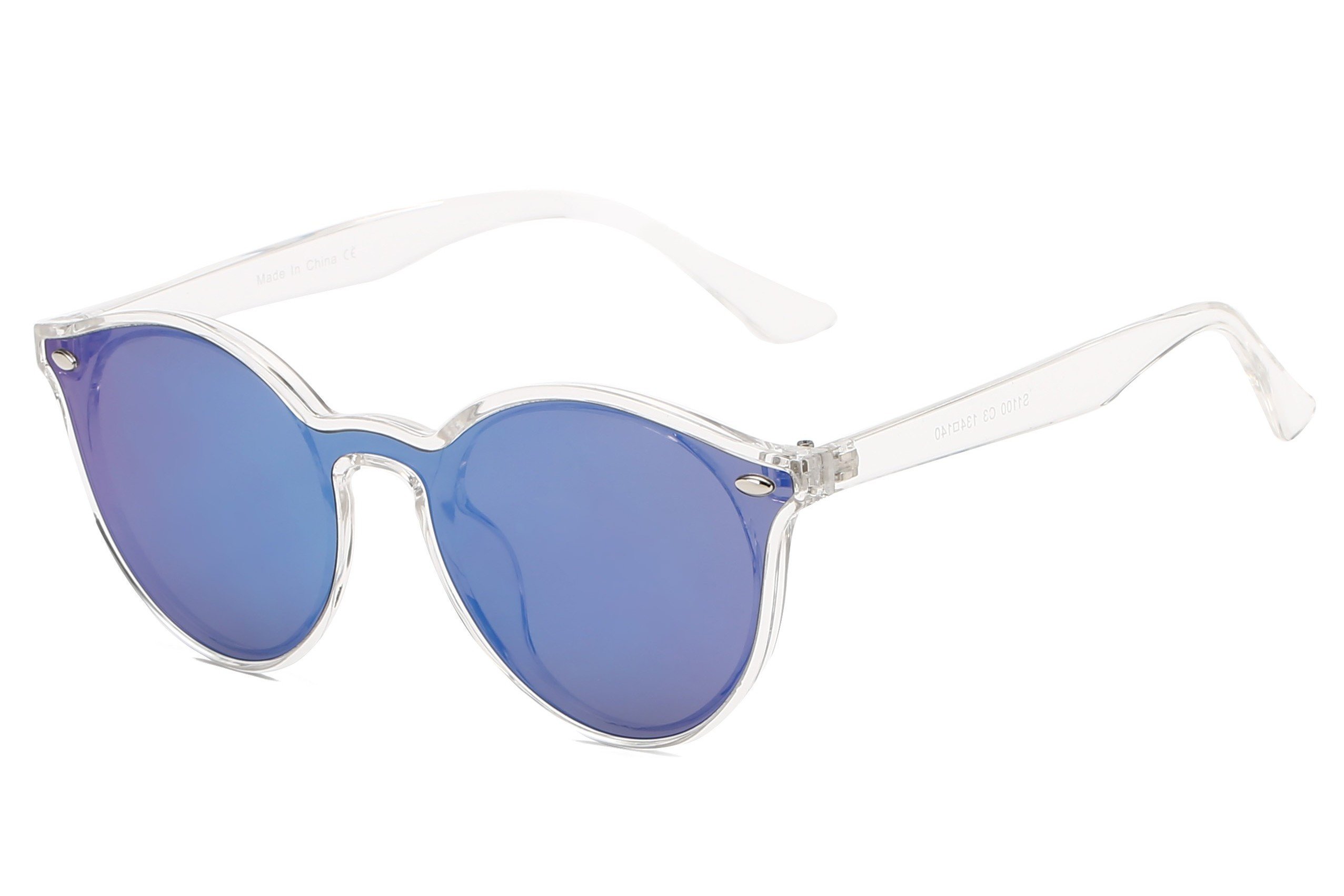 Eden Sunglasses featuring a unisex retro vintage design with round lenses, lightweight plastic frame, and UV protection.