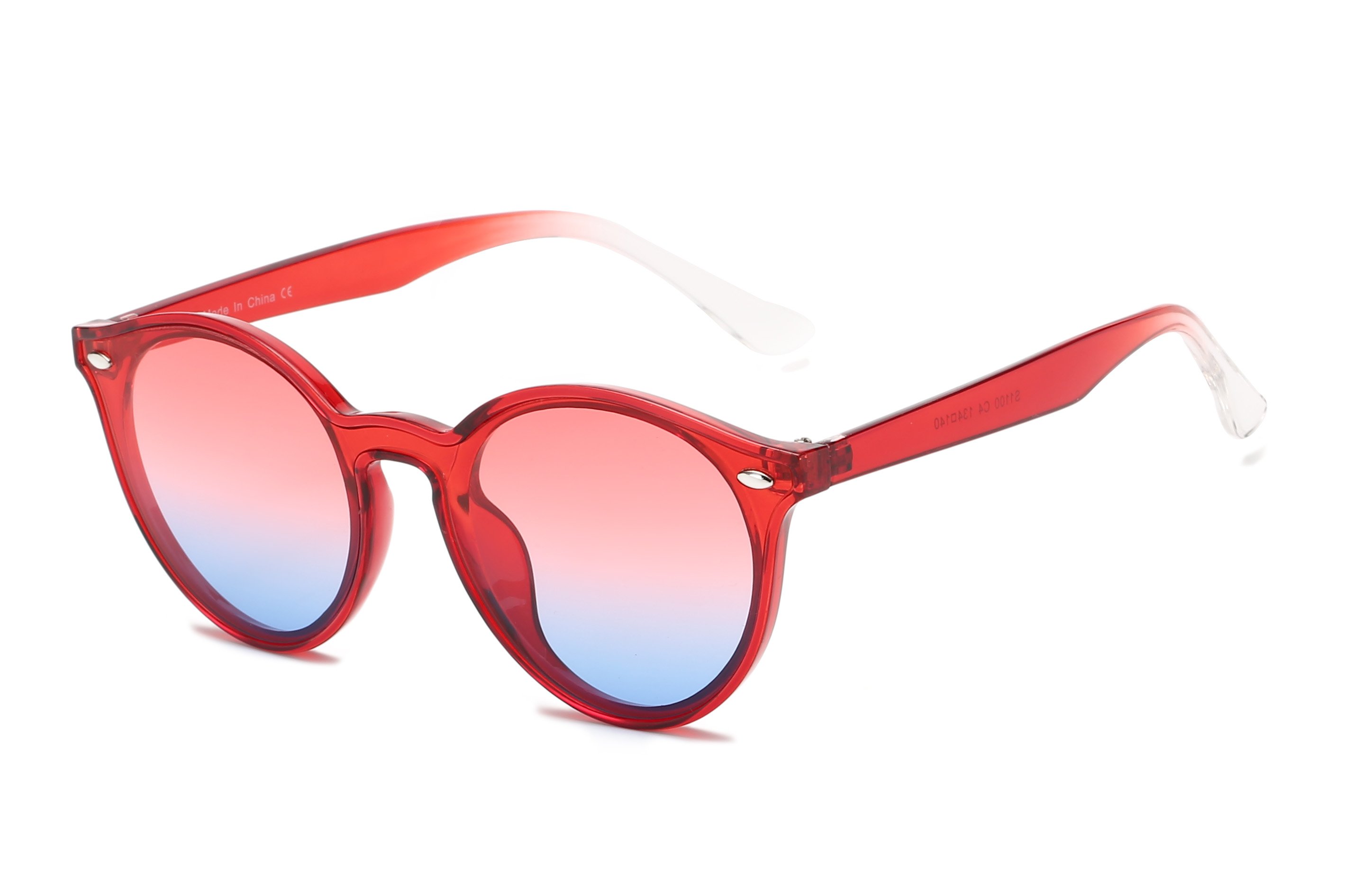 Eden Sunglasses featuring a unisex retro vintage design with round lenses, lightweight plastic frame, and UV protection.