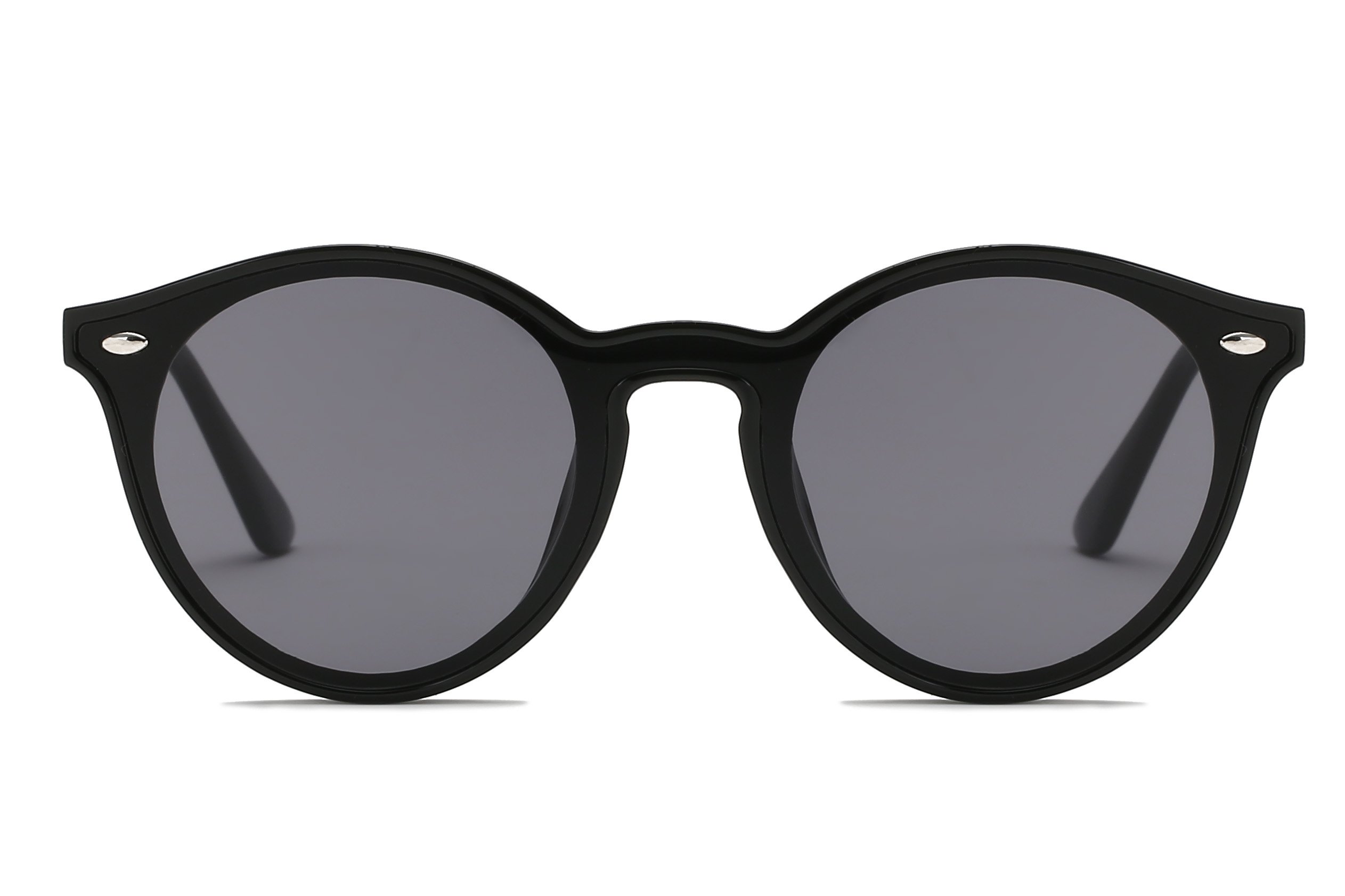 Eden Sunglasses featuring a unisex retro vintage design with round lenses, lightweight plastic frame, and UV protection.