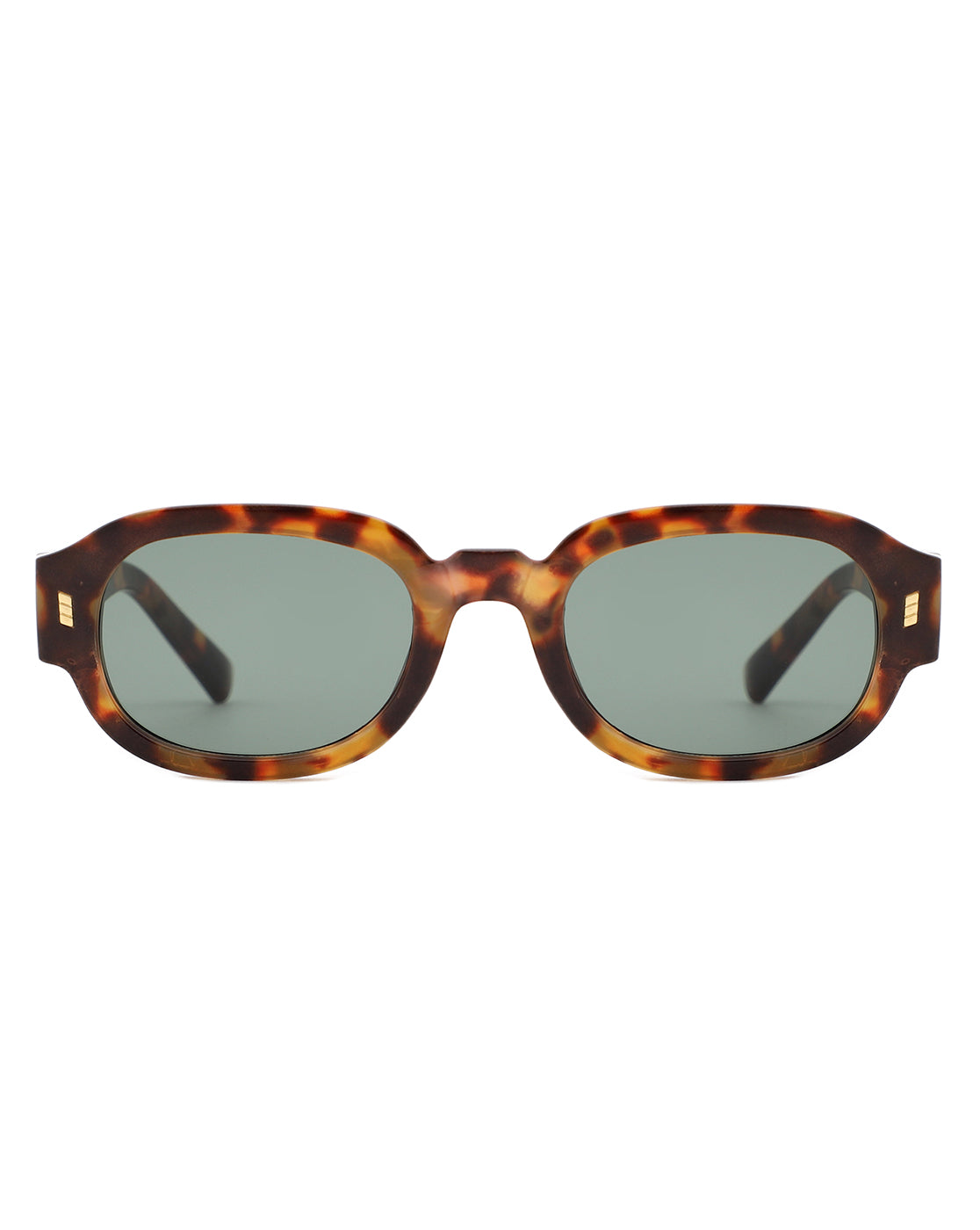 Elandra Retro Fashion Sunglasses with narrow oval frames, showcasing a stylish design suitable for both men and women.