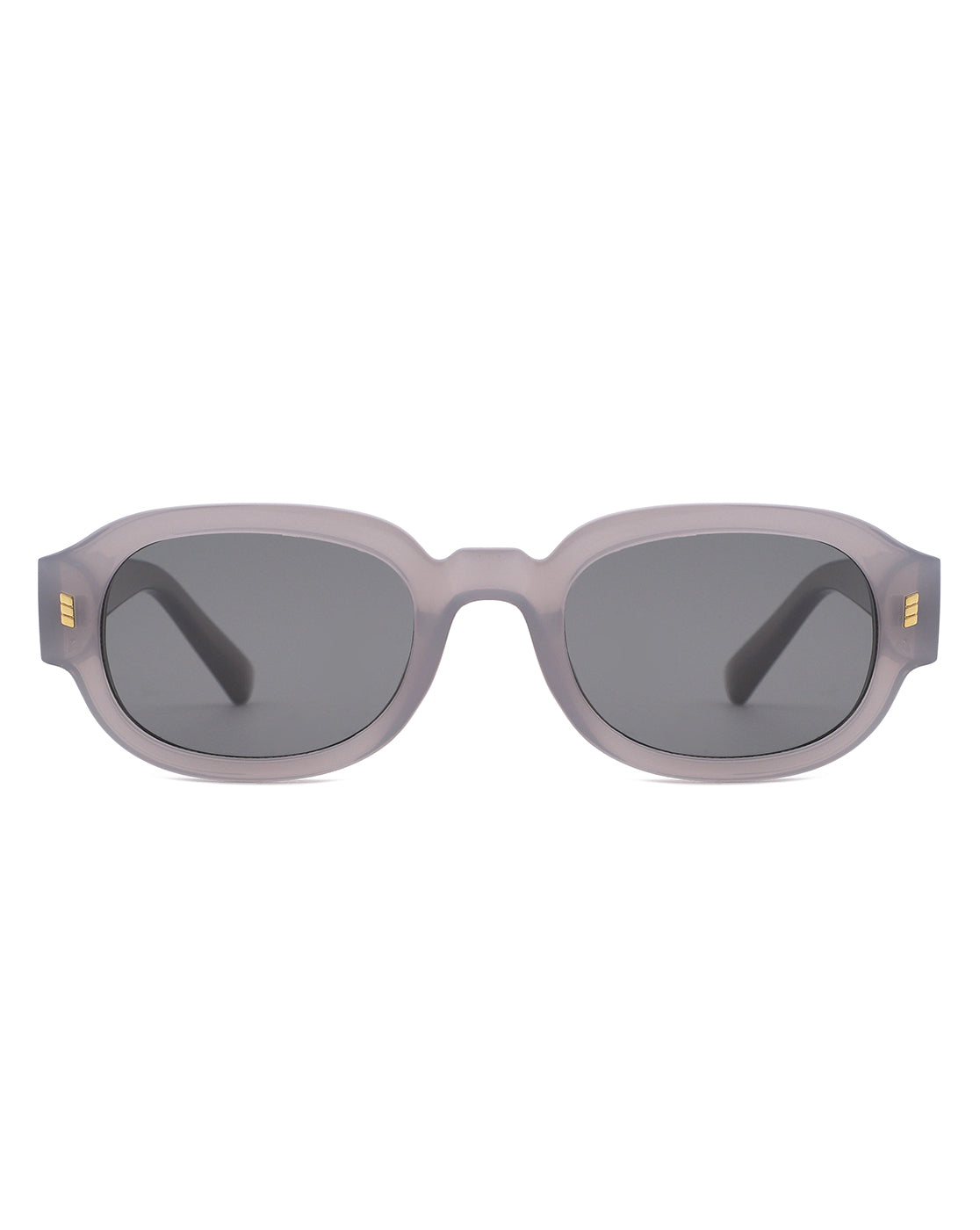 Elandra Retro Fashion Sunglasses with narrow oval frames, showcasing a stylish design suitable for both men and women.