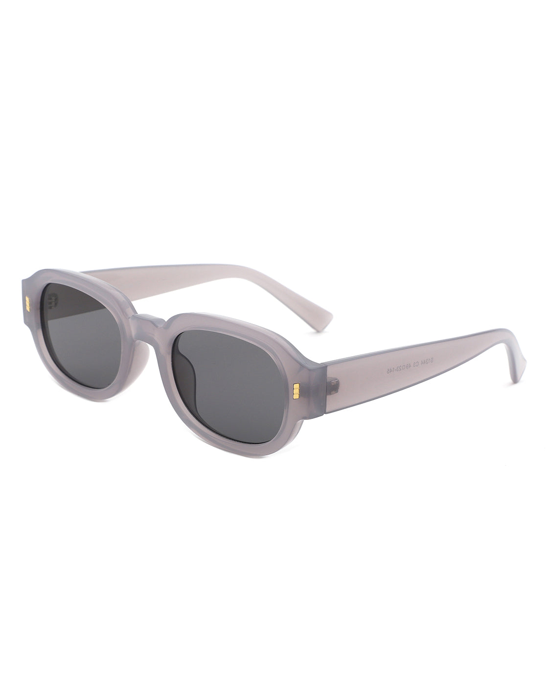 Elandra Retro Fashion Sunglasses with narrow oval frames, showcasing a stylish design suitable for both men and women.