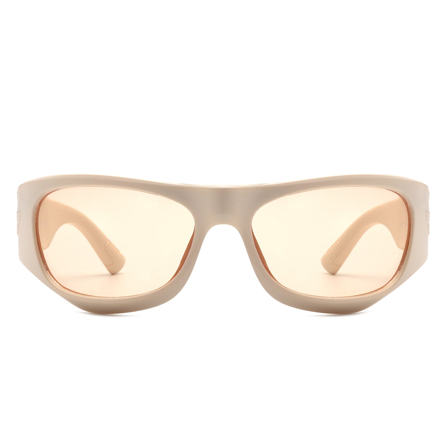 Gleamery Geometric Square Tinted Wrap Around Sunglasses with a stylish design and UV protection.