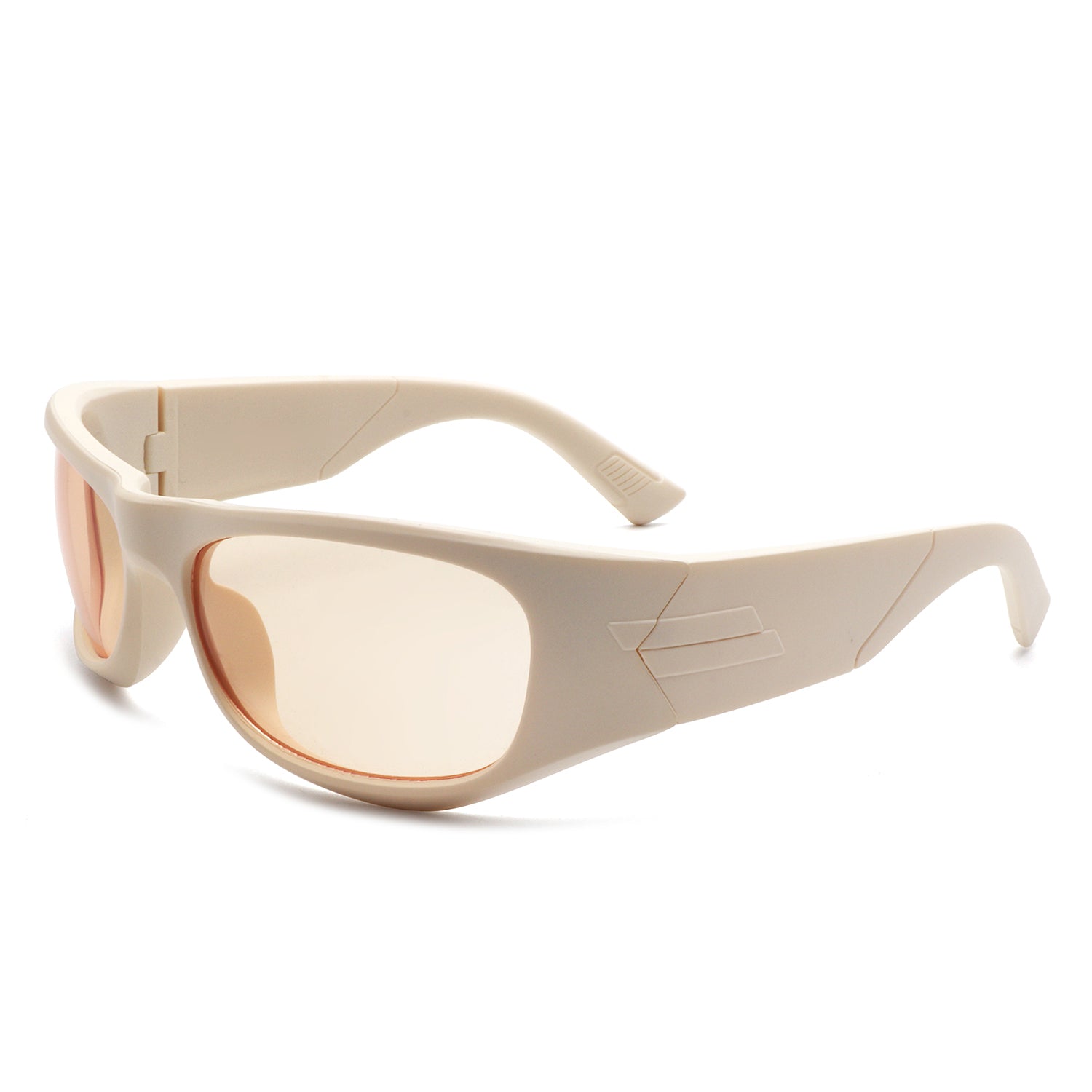 Gleamery Geometric Square Tinted Wrap Around Sunglasses with a stylish design and UV protection.