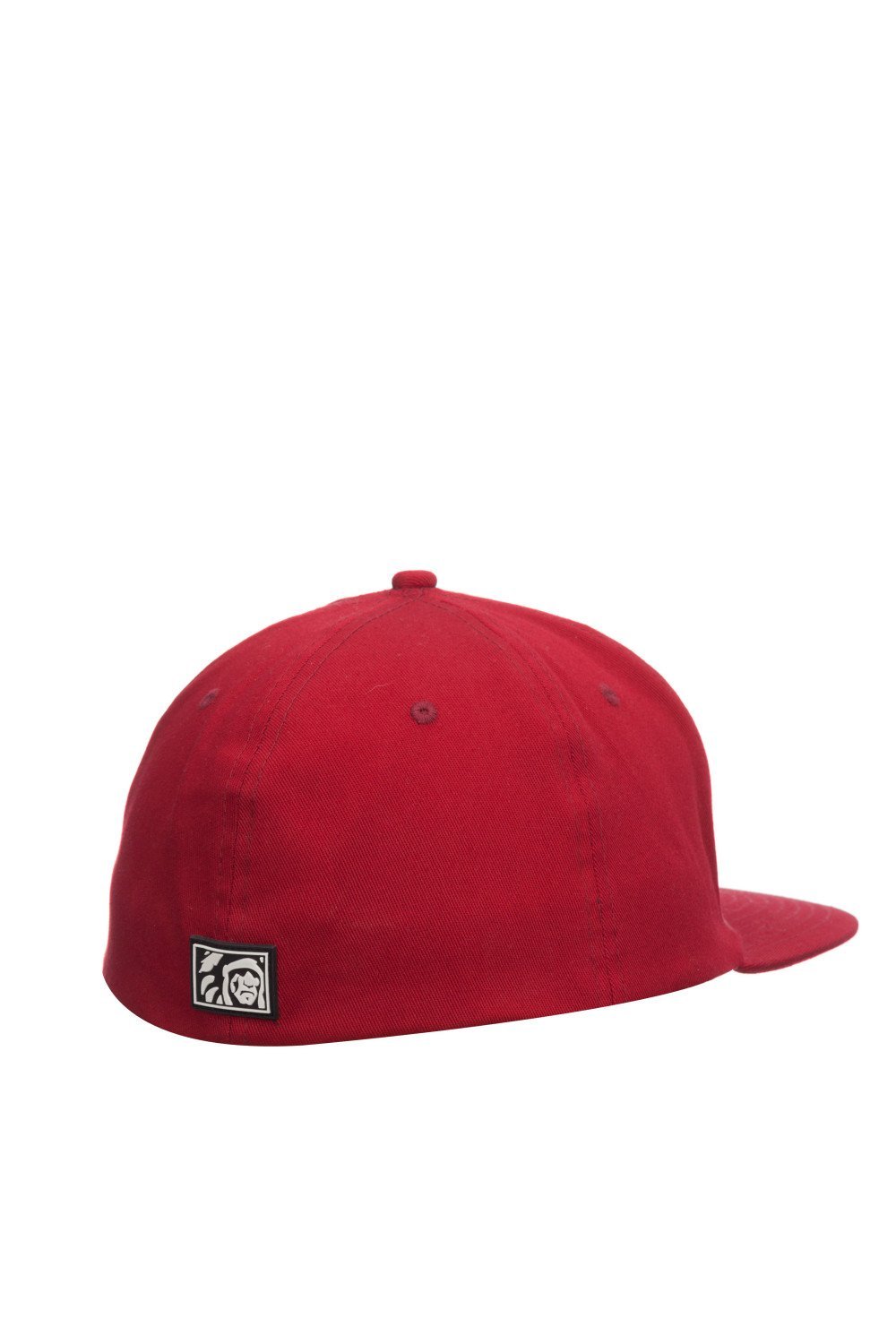 Gorra Santa Cruz en rojo y gris, unisex, con logo The Indian Face y cierre elástico, ideal para actividades al aire libre.