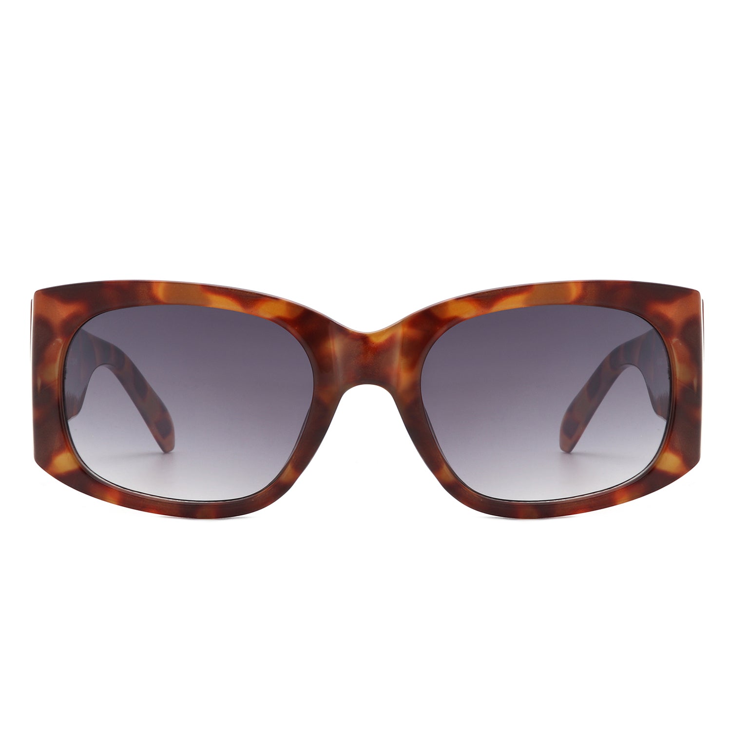 Helix Retro Oversize Chunky Square Women Sunglasses with a bold design and UV protection.