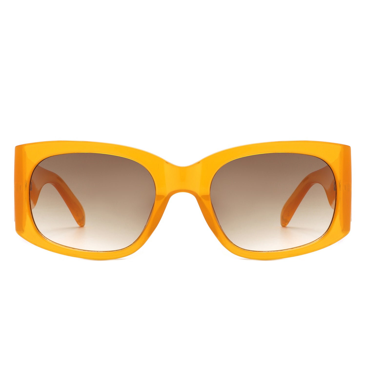 Helix Retro Oversize Chunky Square Women Sunglasses with a bold design and UV protection.