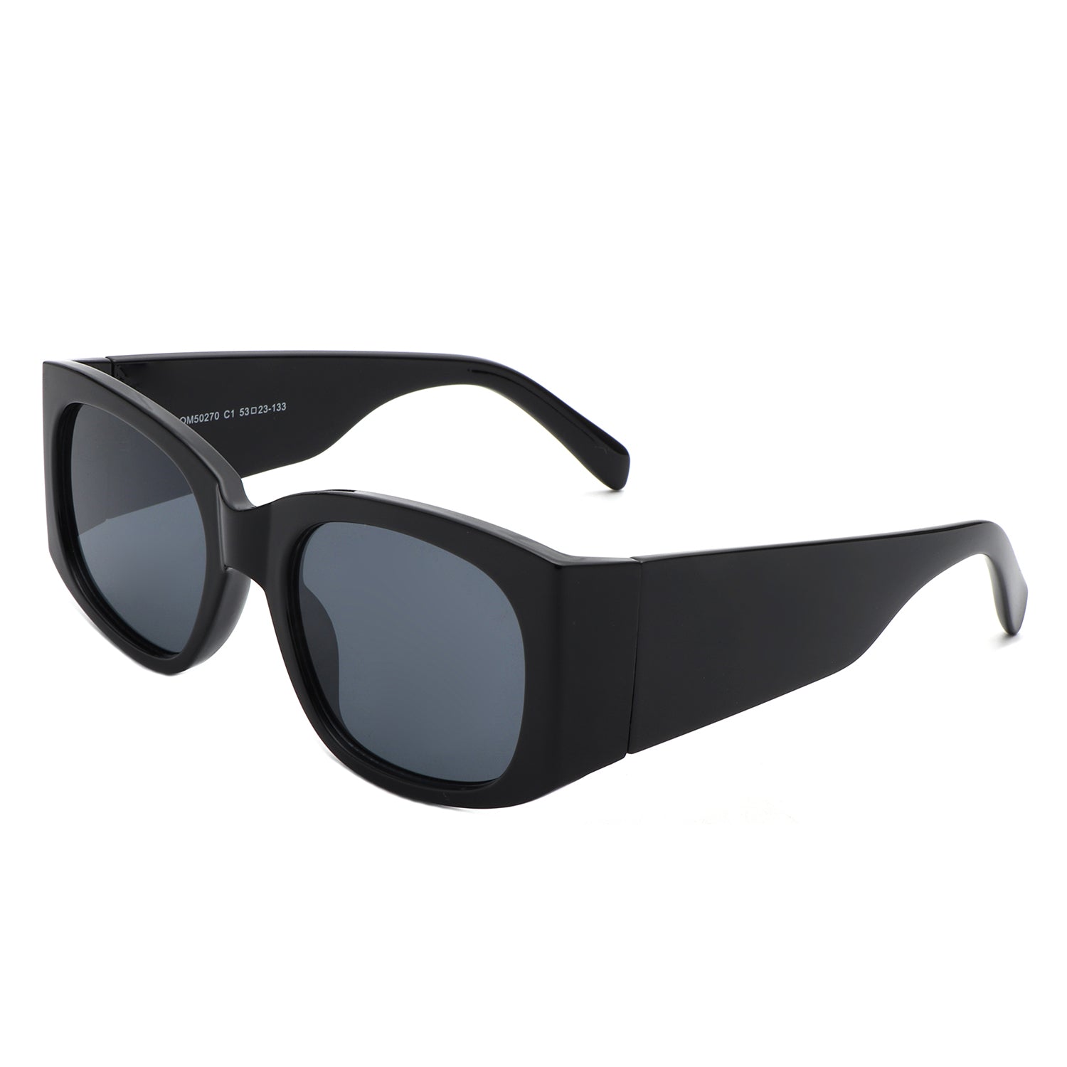 Helix Retro Oversize Chunky Square Women Sunglasses with a bold design and UV protection.