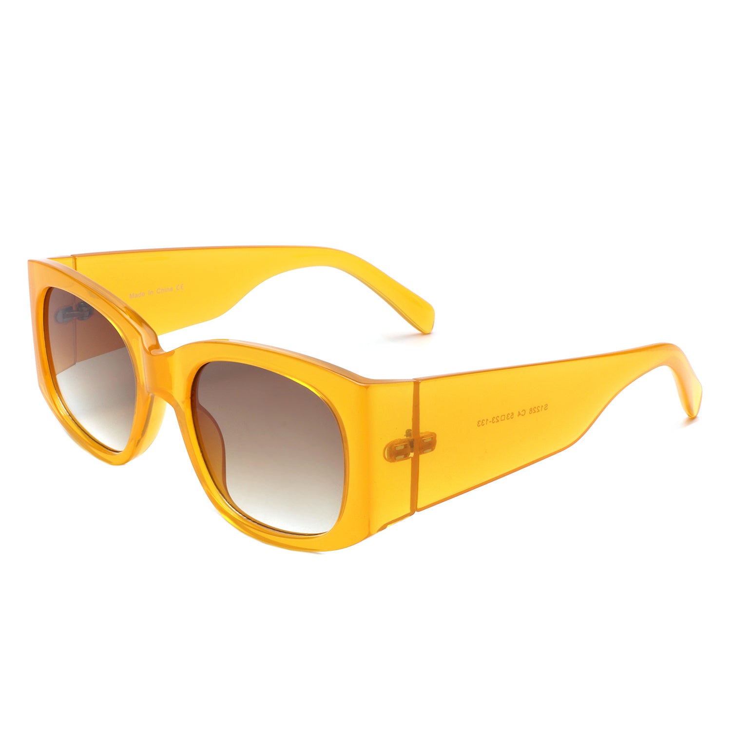 Helix Retro Oversize Chunky Square Women Sunglasses with a bold design and UV protection.