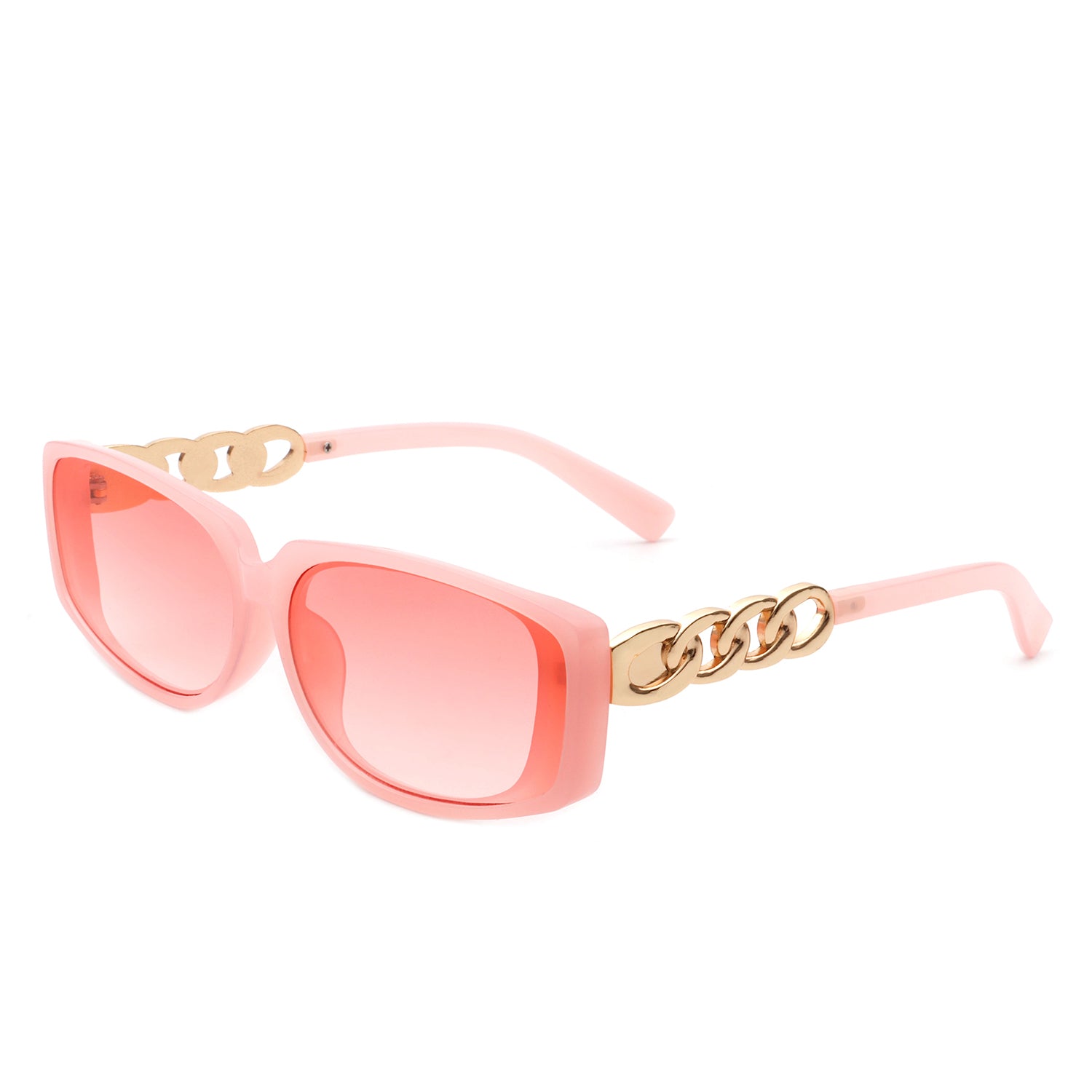 Helixian Women Square Chic Fashion Rectangle Sunglasses with stylish square design and UV protection.