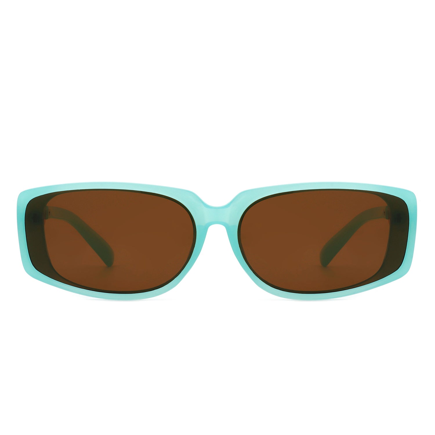 Helixian Women Square Chic Fashion Rectangle Sunglasses with stylish square design and UV protection.