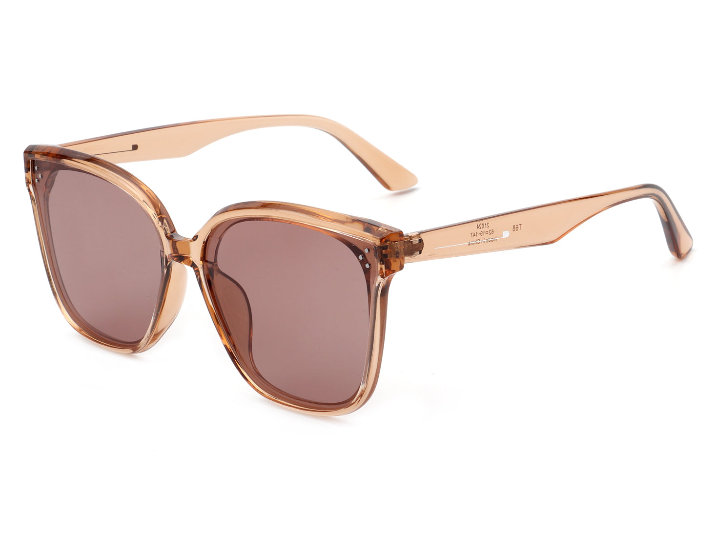 HP3001 Women Square Retro Oversize Fashion Cat Eye Sunglasses with a stylish design and UV protection.