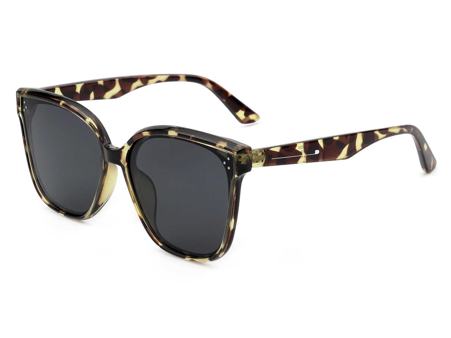 HP3001 Women Square Retro Oversize Fashion Cat Eye Sunglasses with a stylish design and UV protection.