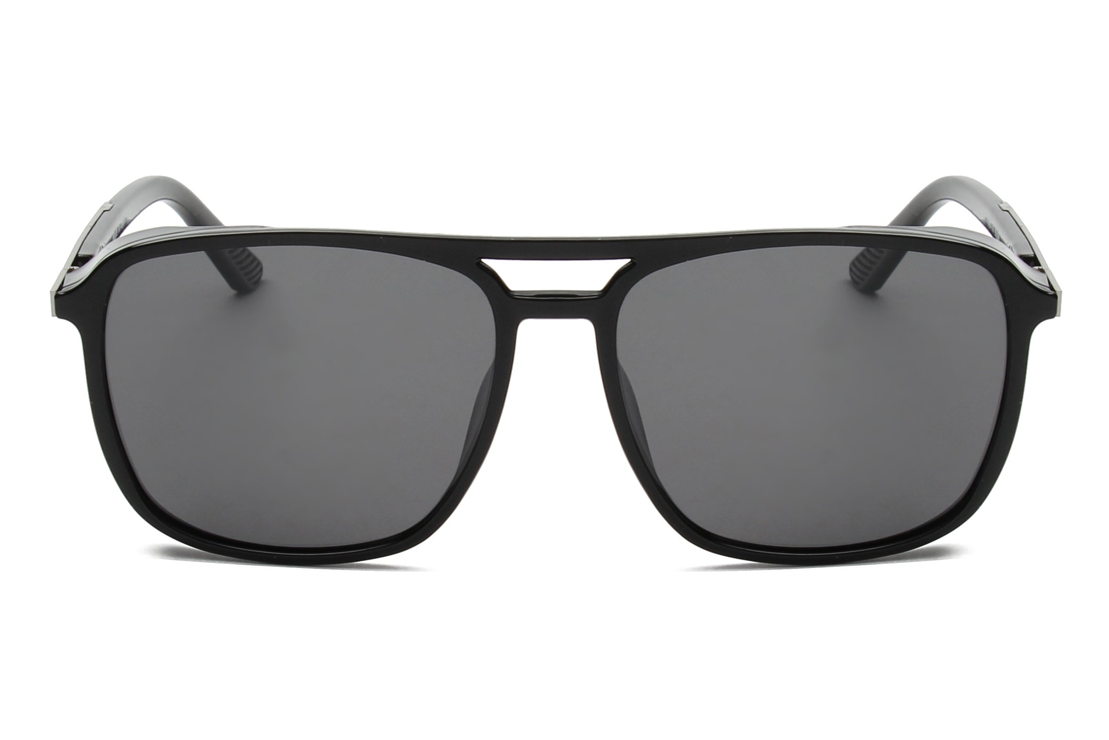 Imogen Unisex Square Fashion Sunglasses with plastic frame and polycarbonate lenses, offering stylish UV protection.