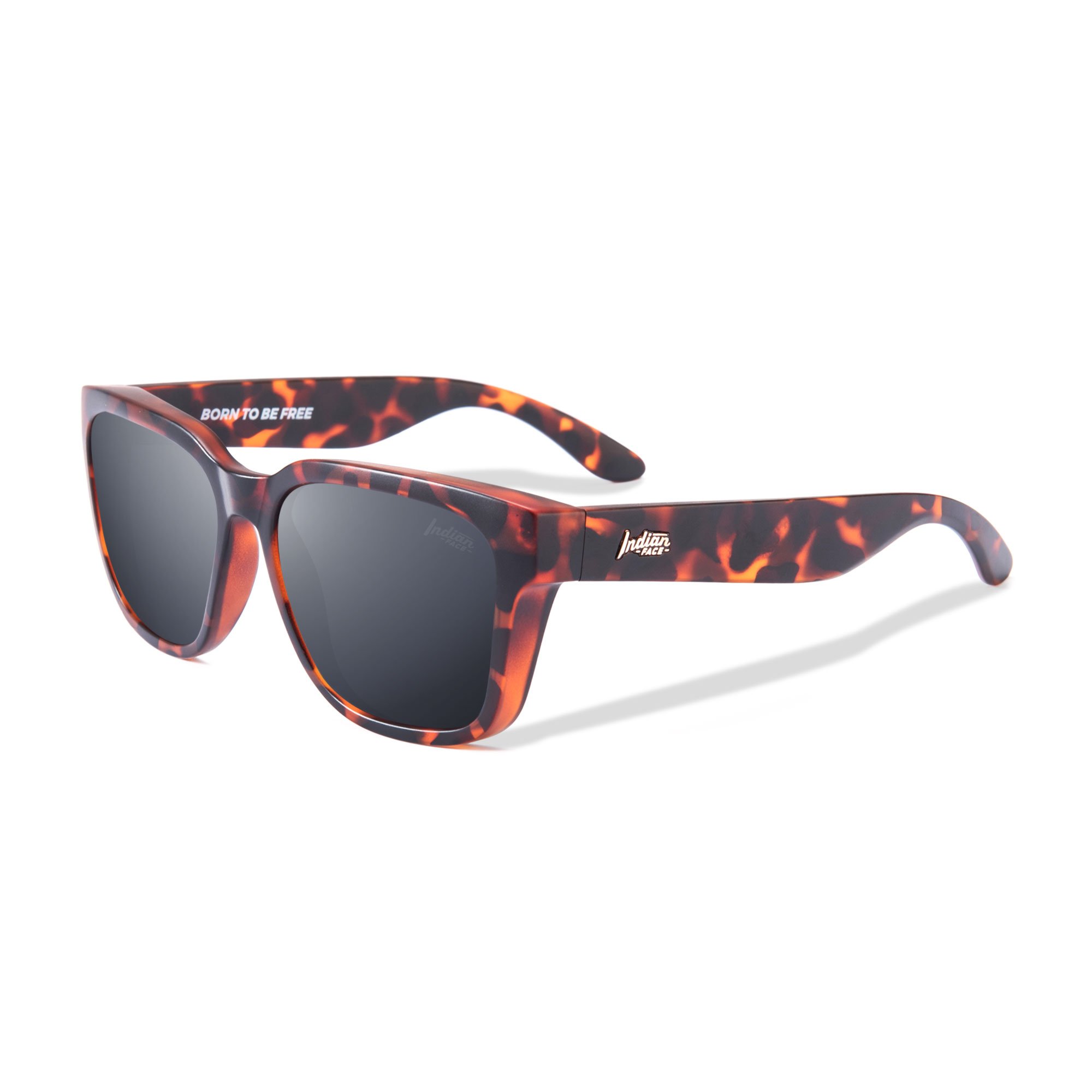 Kahoa Tortoise Black sunglasses featuring a unisex design with polarized lenses for UV protection, ideal for outdoor activities.