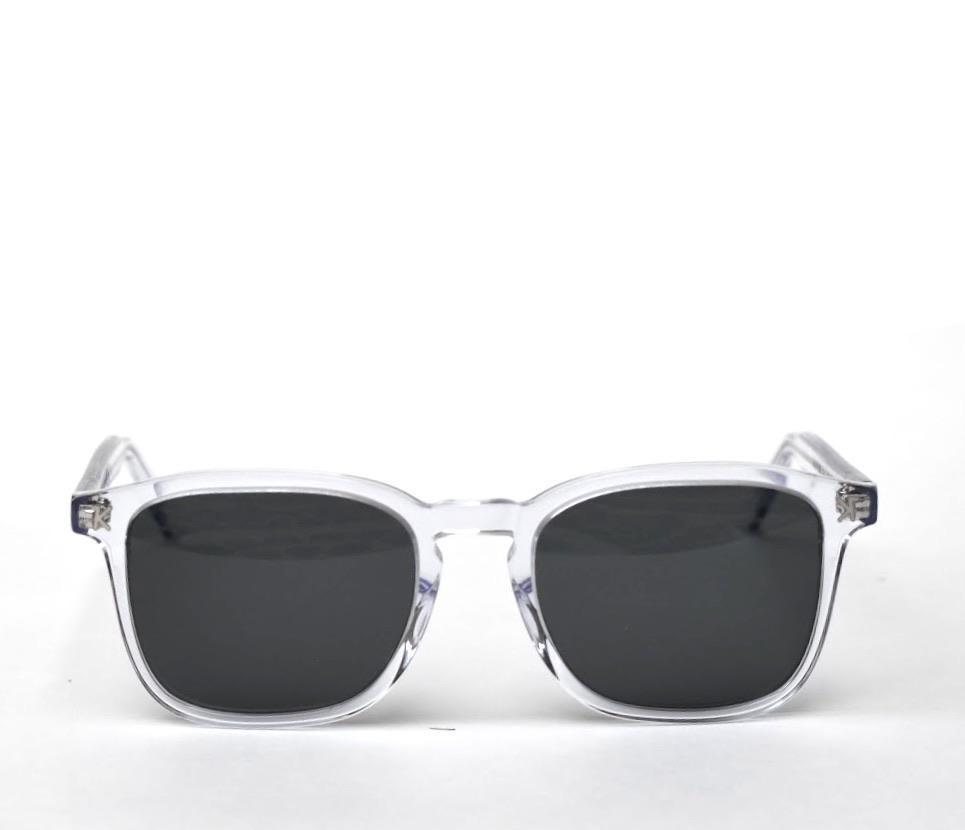 Kozy Cruiser Crystal eyewear featuring a stylish acetate frame and Zeiss CR39 lenses.