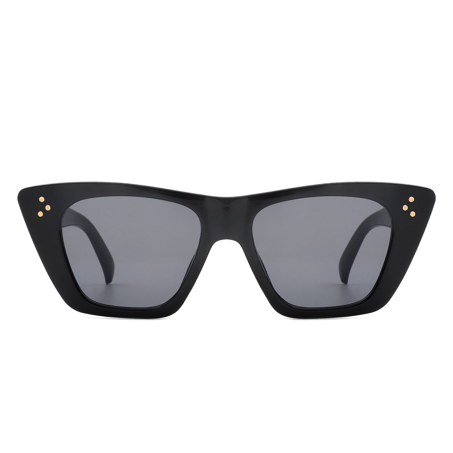 Lightnin Women Retro Cat Eye Fashion Square Sunglasses with a stylish design and UV protection.