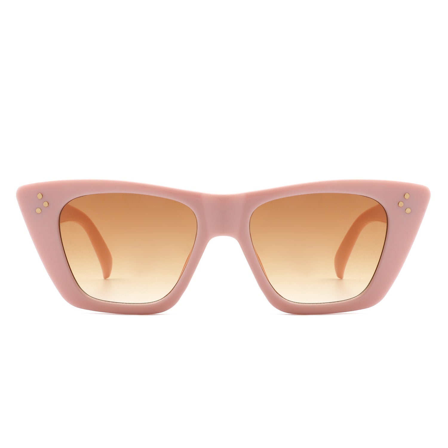 Lightnin Women Retro Cat Eye Fashion Square Sunglasses with a stylish design and UV protection.