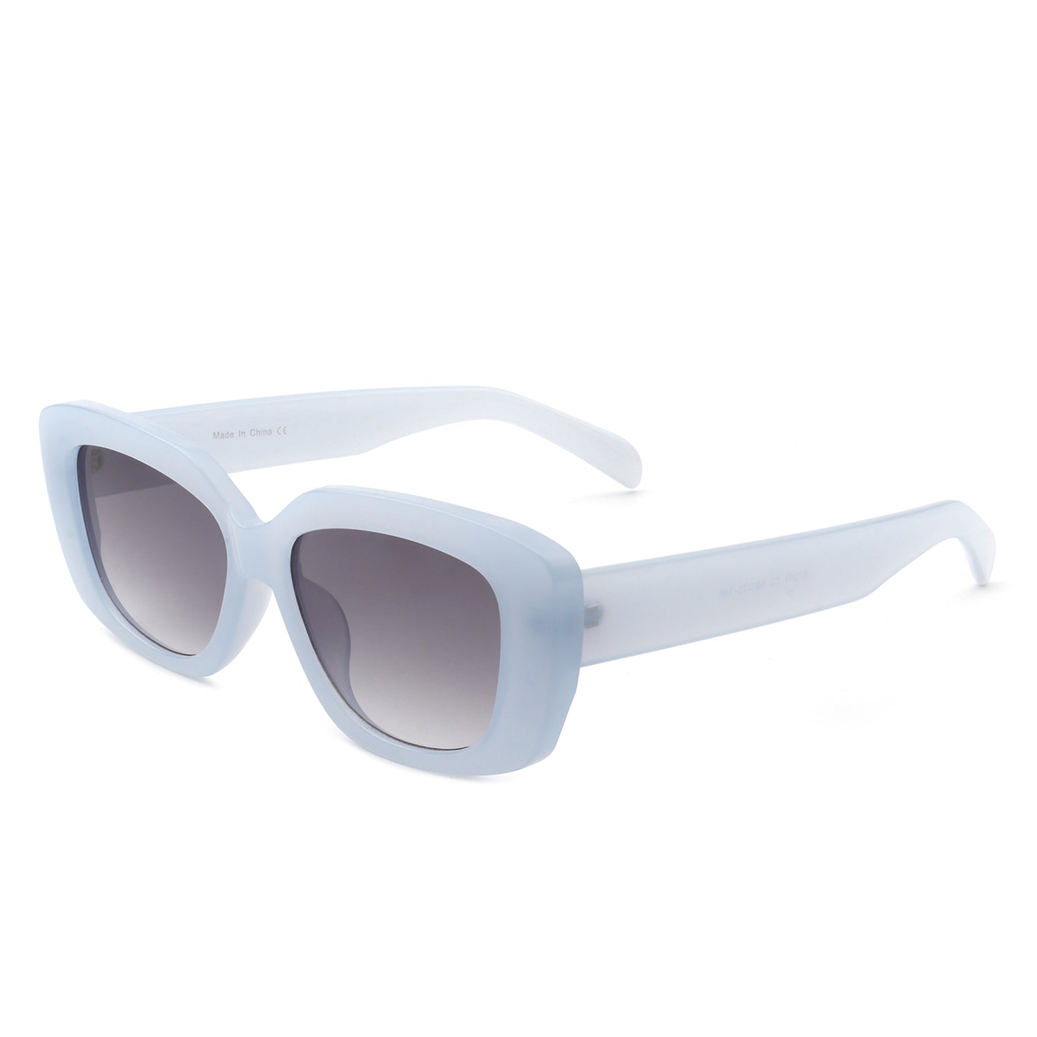 Linara Women Square Retro Fashion Sunglasses with plastic frame and PC lenses, stylish and protective.