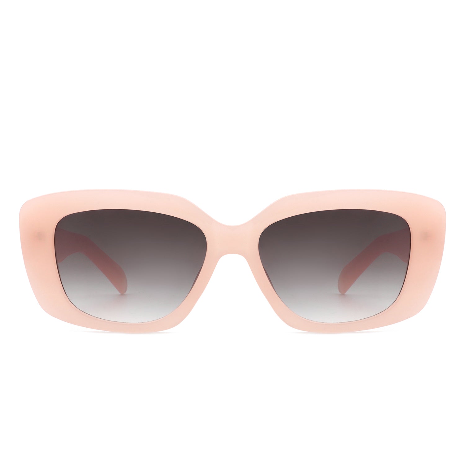 Linara Women Square Retro Fashion Sunglasses with plastic frame and PC lenses, stylish and protective.