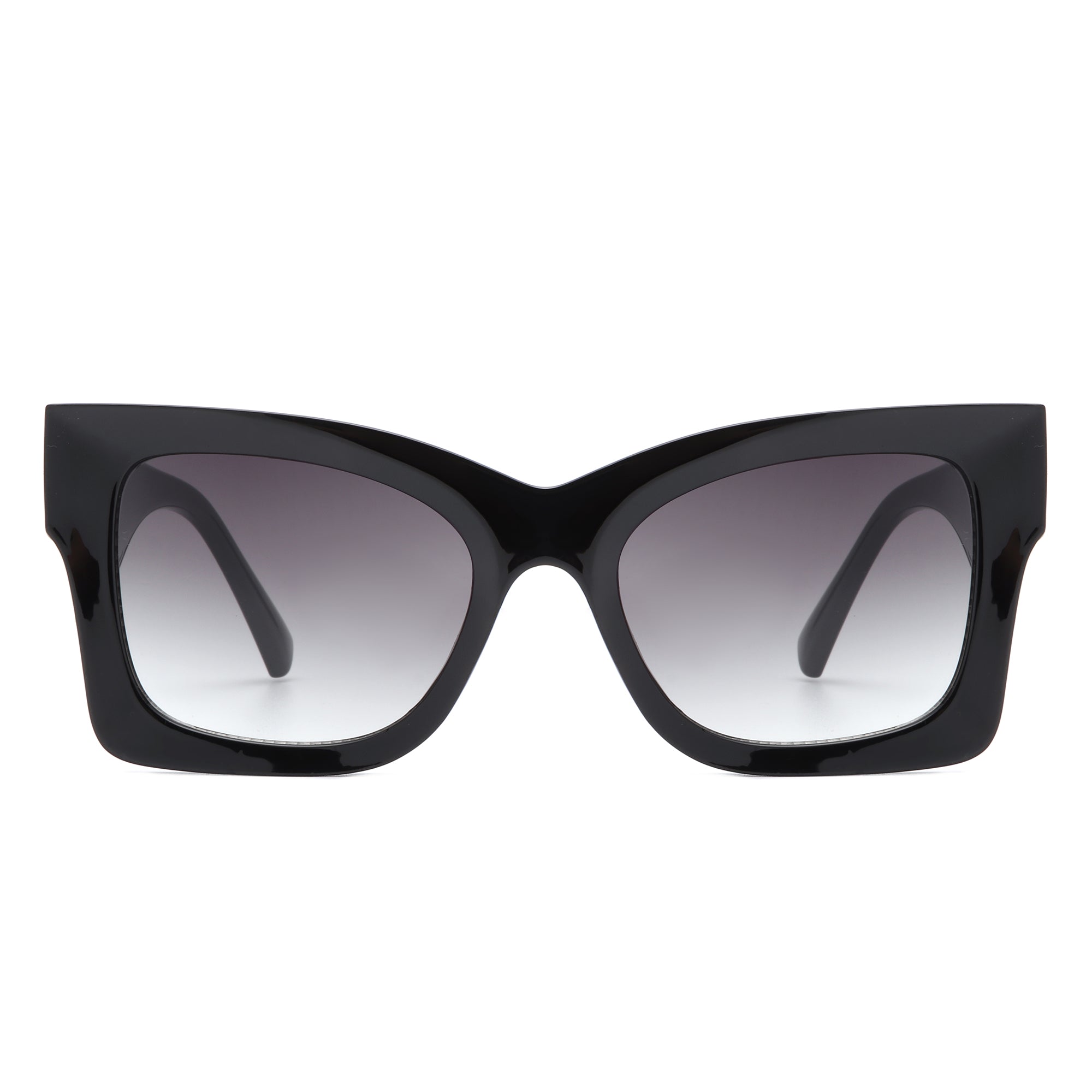 Liora Retro Fashion Square Cat Eye Sunglasses for Women, featuring a stylish cat eye design with lightweight plastic frames and polycarbonate lenses.