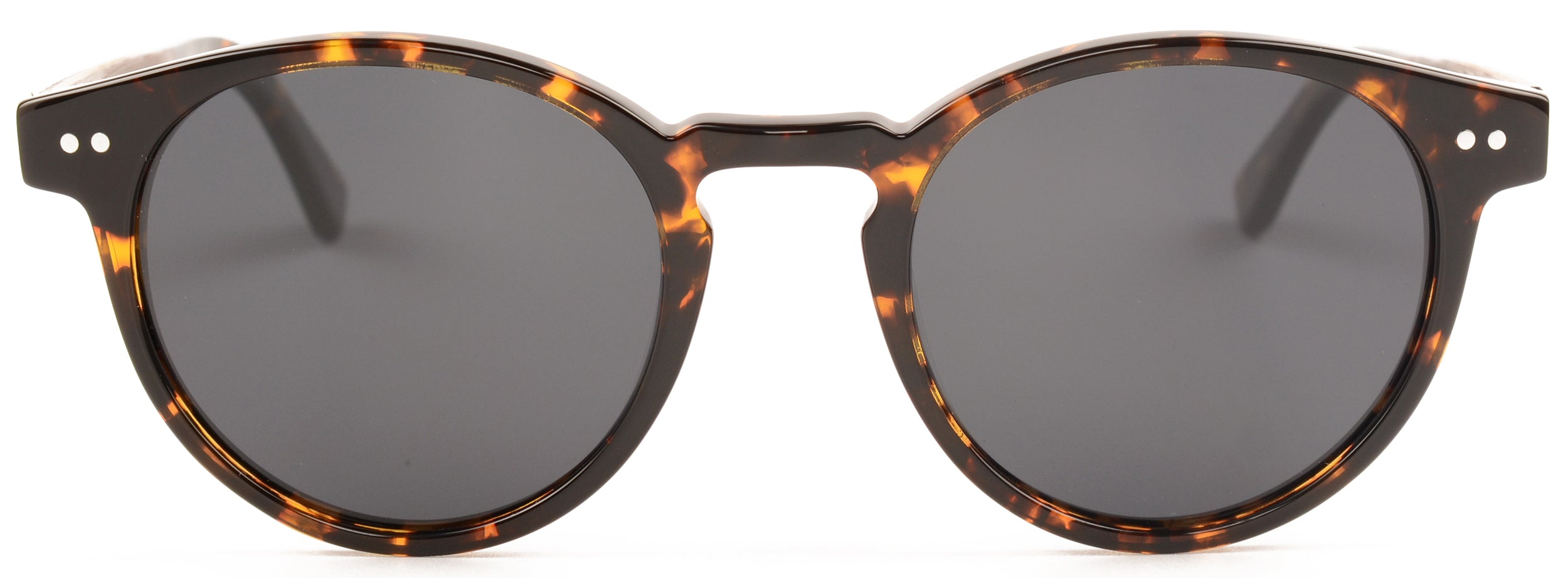 McCall acetate and wood sunglasses featuring a tortoise and ebony design with polarized lenses.