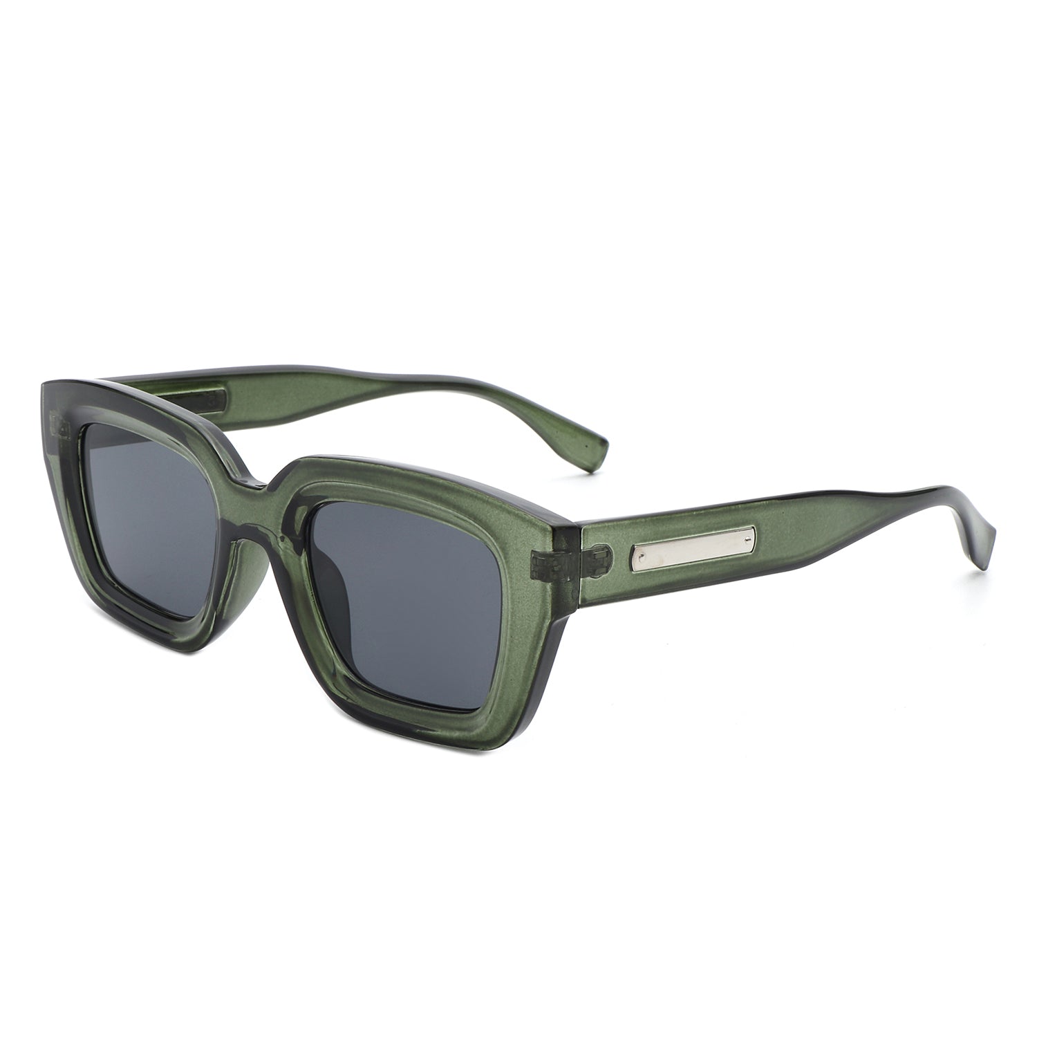 Moonluxe Classic Square Retro Tinted Fashion Sunglasses with a stylish design and tinted lenses.