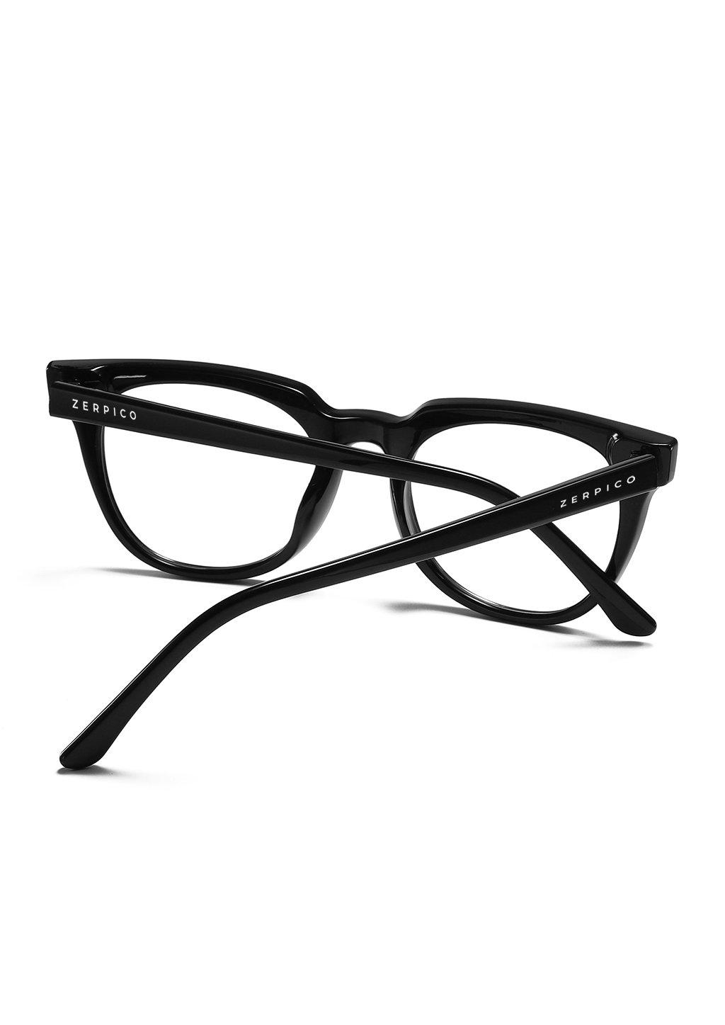 Hive anti blue-light glasses with a stylish cat-eye design, available in black, tortoise, and clear colors.