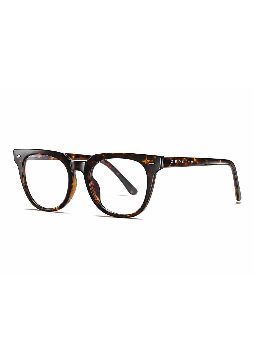 Hive anti blue-light glasses with a stylish cat-eye design, available in black, tortoise, and clear colors.