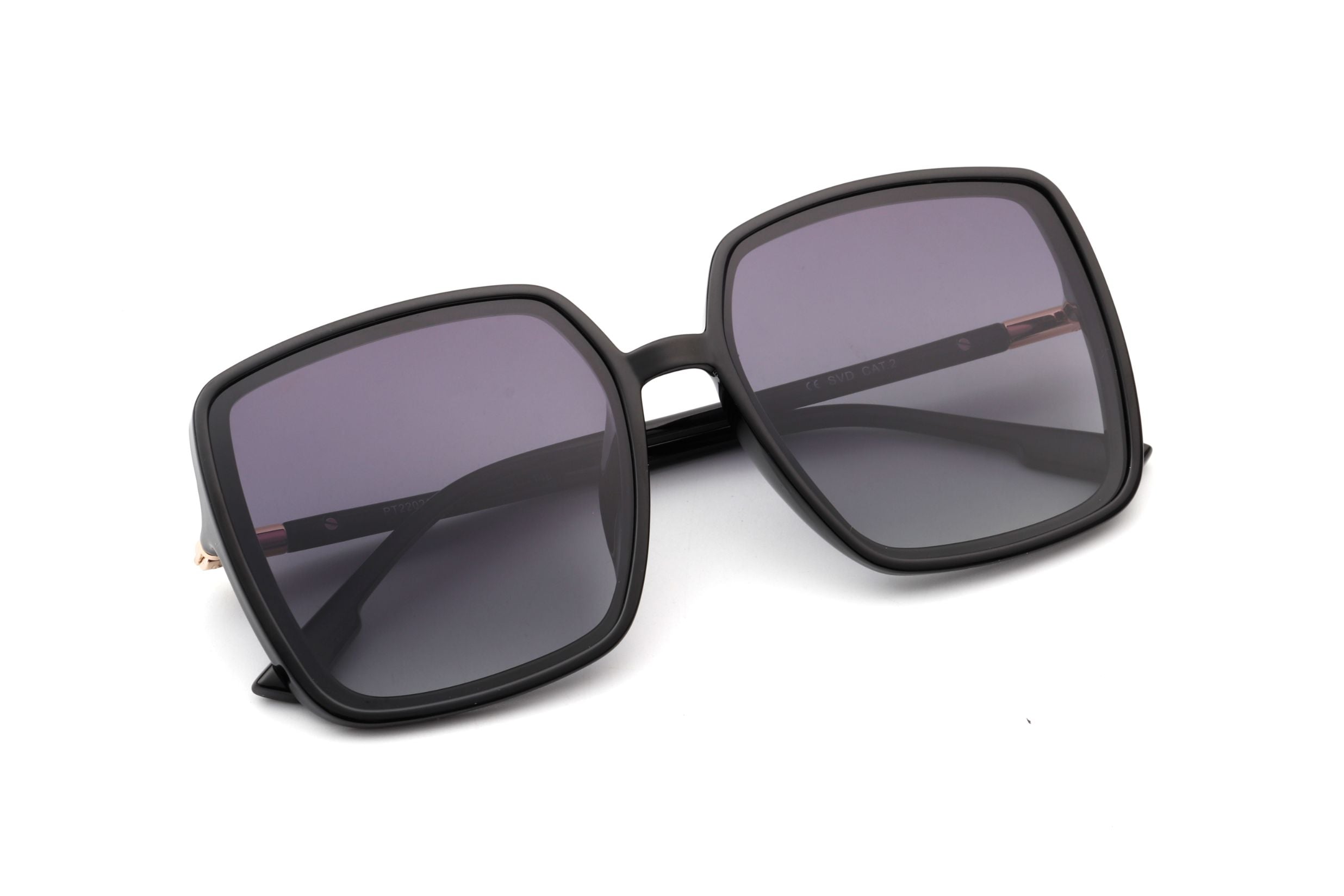 NOYA Women Oversize Fashion Square Sunglasses with a stylish oversized square frame, featuring a plastic and metal design.