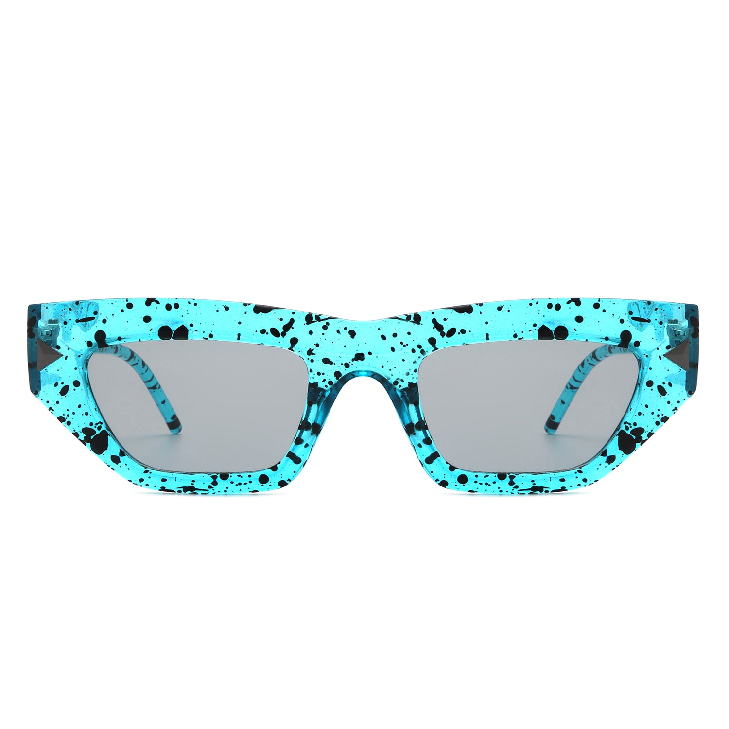 Oceanlux Retro Chic Cat Eye Chunky Square Women's Sunglasses with a stylish design and UV protection.