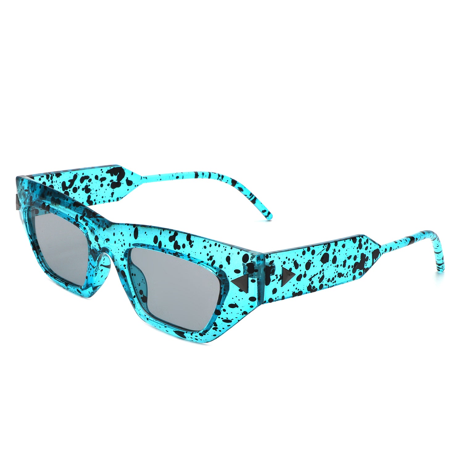 Oceanlux Retro Chic Cat Eye Chunky Square Women's Sunglasses with a stylish design and UV protection.