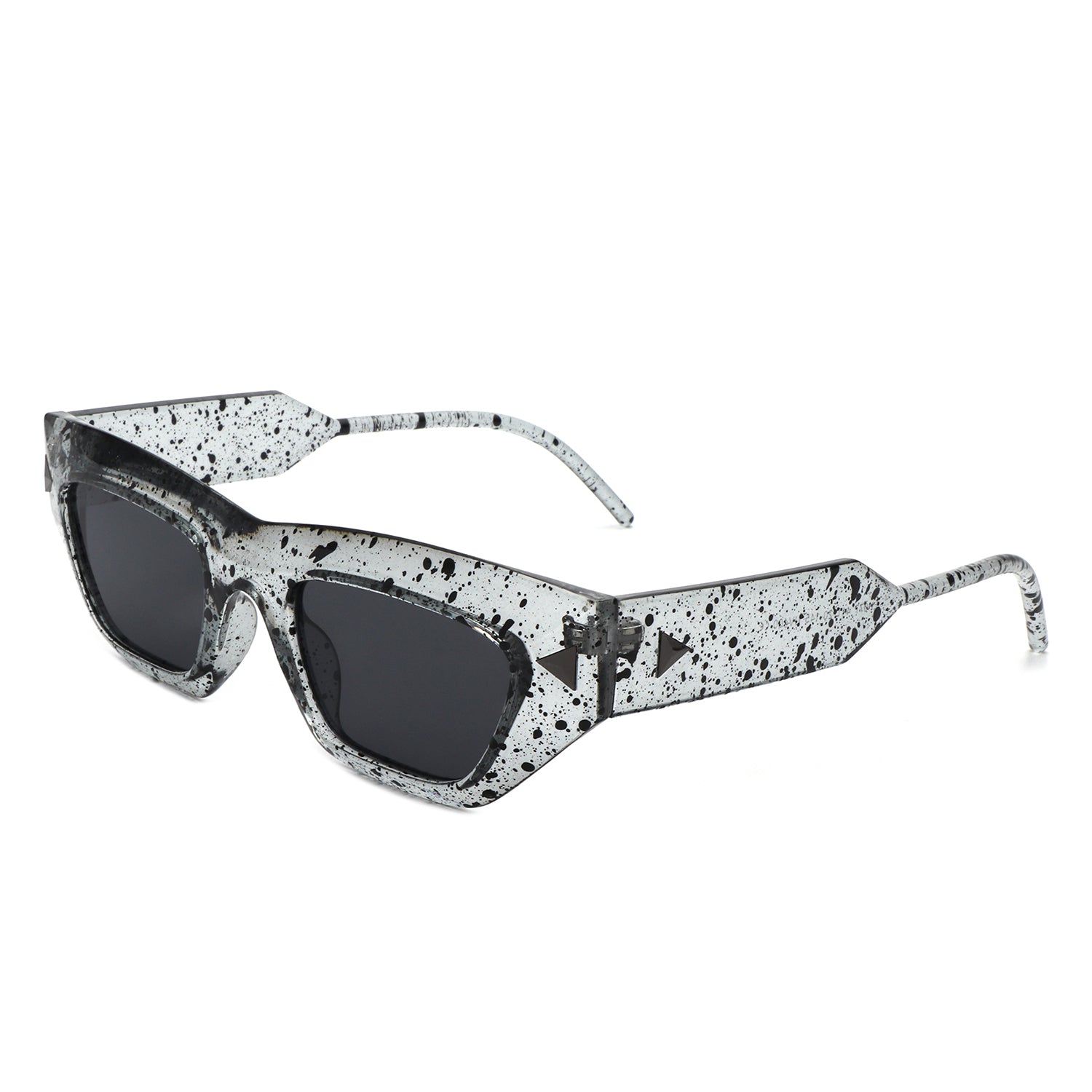 Oceanlux Retro Chic Cat Eye Chunky Square Women's Sunglasses with a stylish design and UV protection.