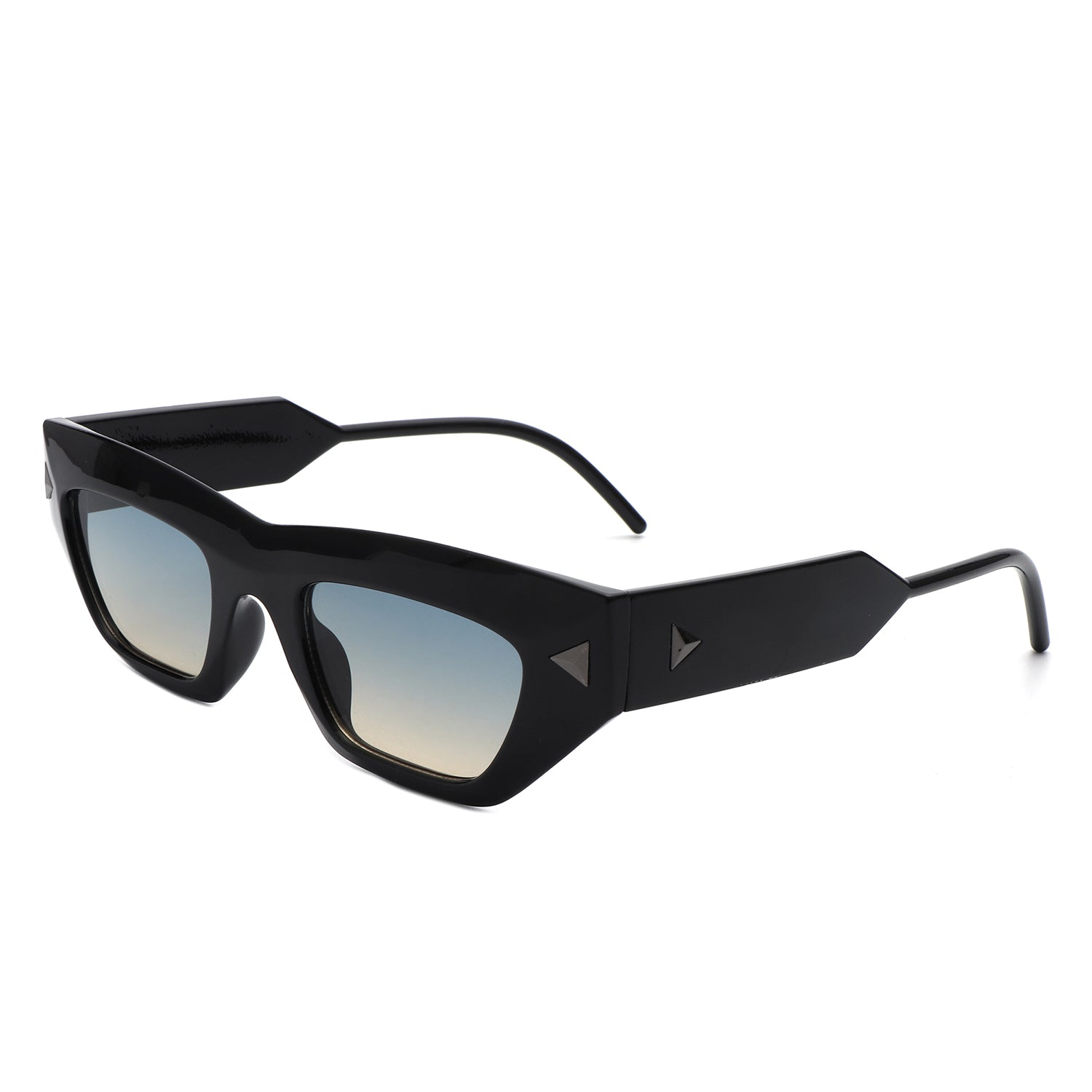 Oceanlux Retro Chic Cat Eye Chunky Square Women's Sunglasses with a stylish design and UV protection.