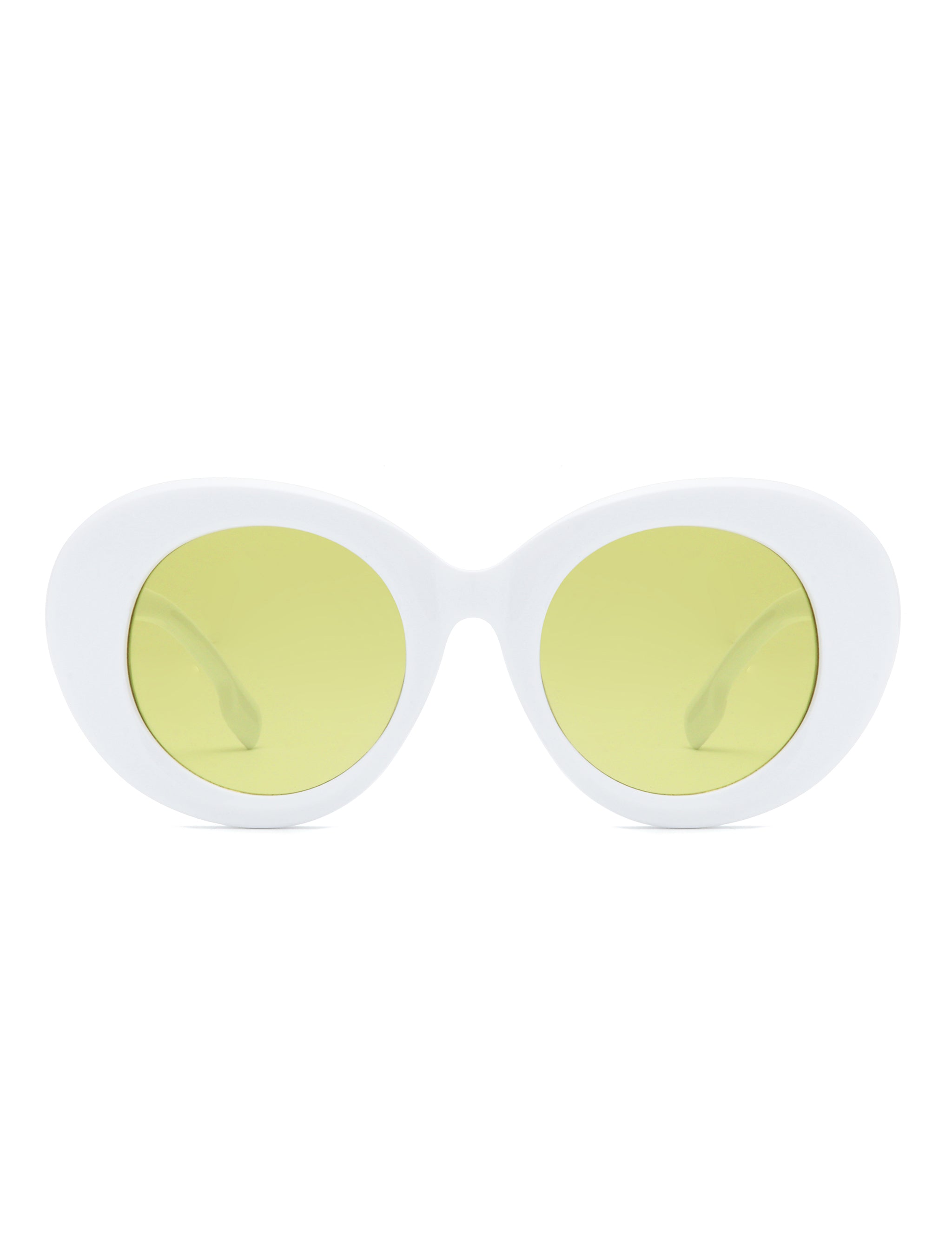 Optic Round Oval Oversized Women's Fashion Sunglasses with stylish design and UV protection.