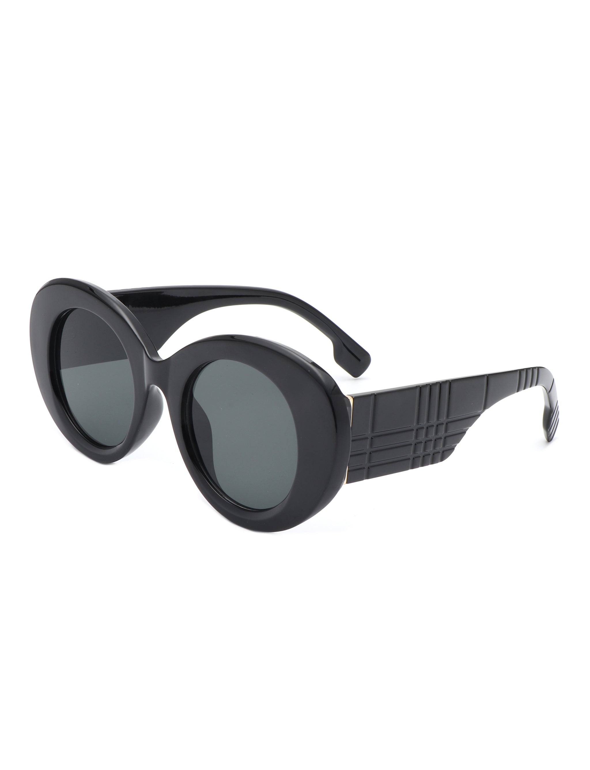 Optic Round Oval Oversized Women's Fashion Sunglasses with stylish design and UV protection.