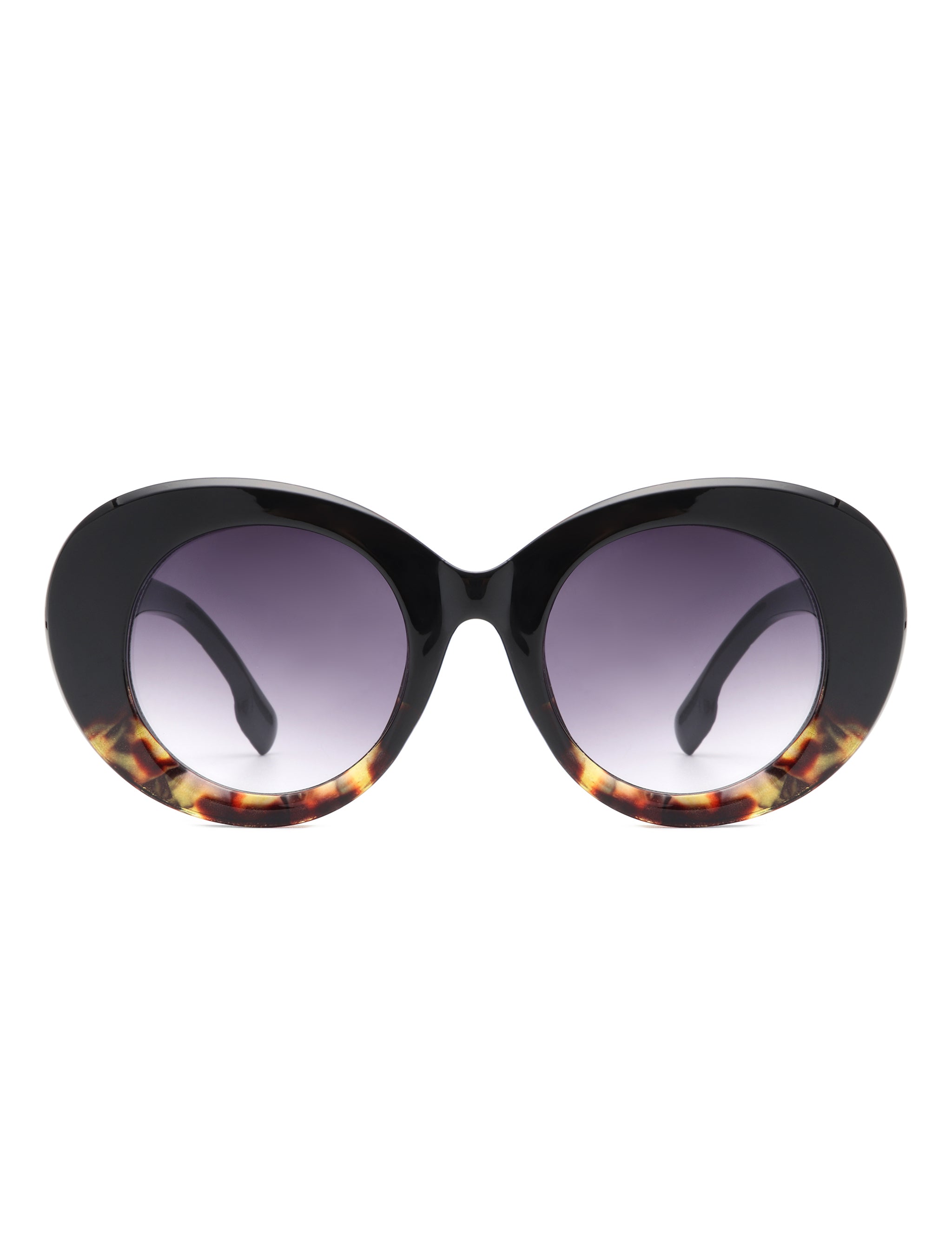 Optic Round Oval Oversized Women's Fashion Sunglasses with stylish design and UV protection.