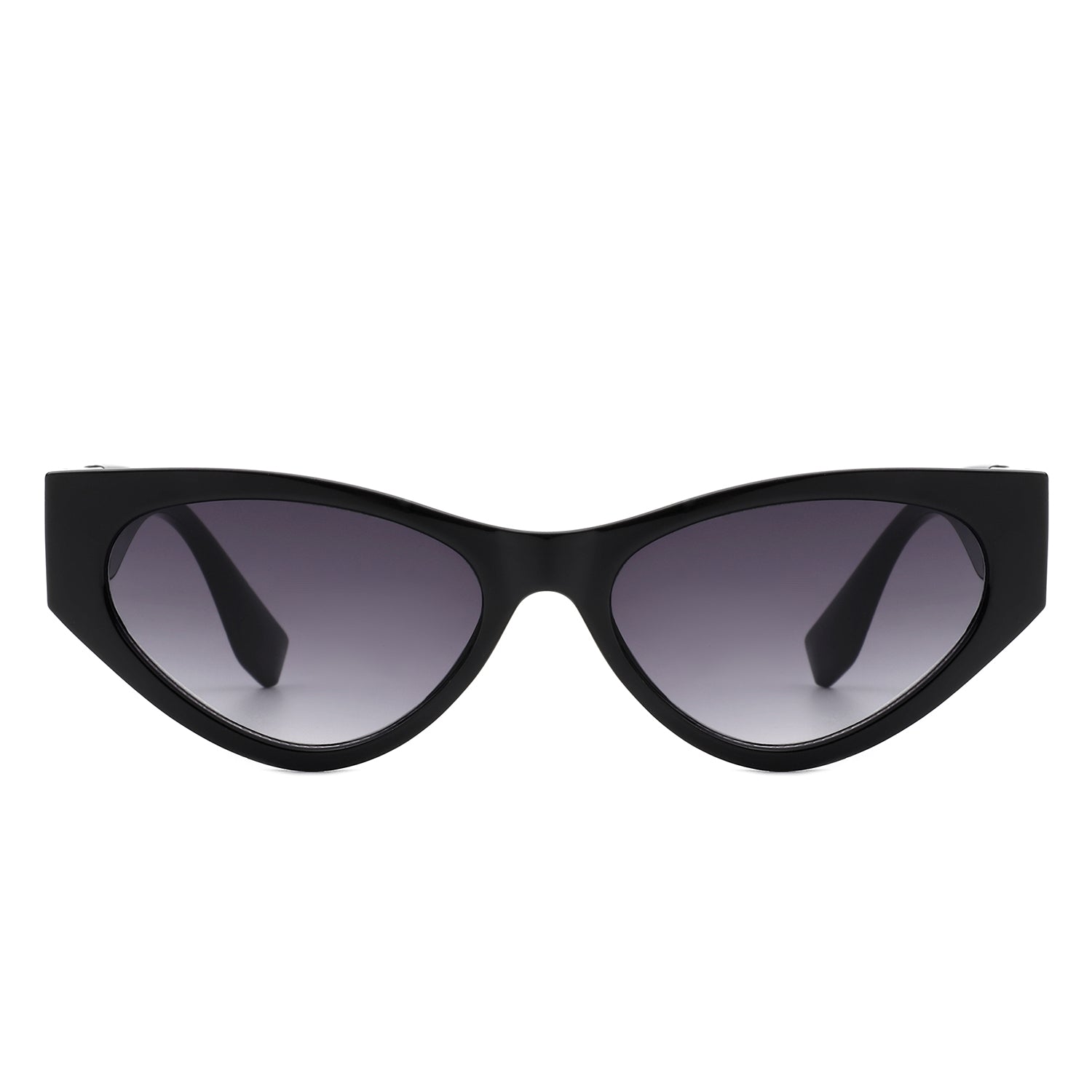 Phoenixx Women Fashion Retro Cat Eye Sunglasses with stylish cat eye design, plastic and metal frame, and UV protection.