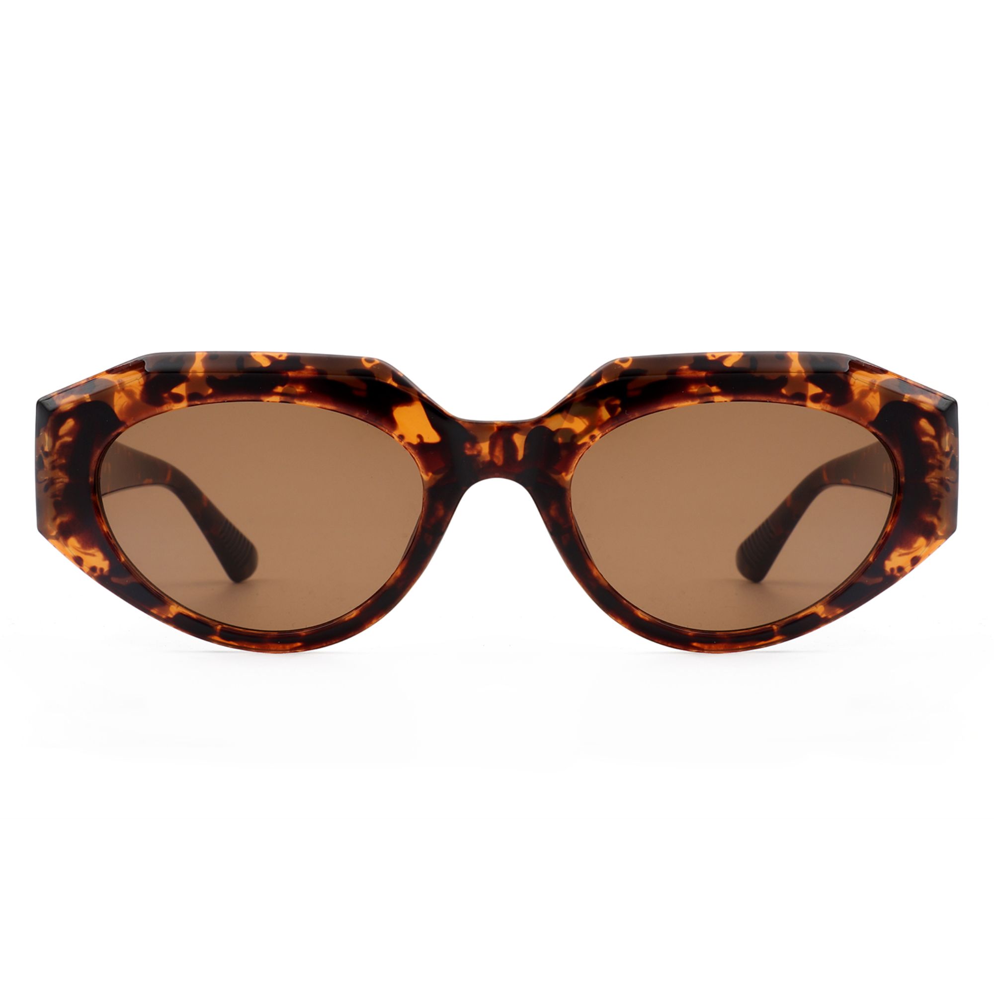 Pommel retro cat eye sunglasses with thick vintage frame, suitable for men and women, offering stylish eye protection.