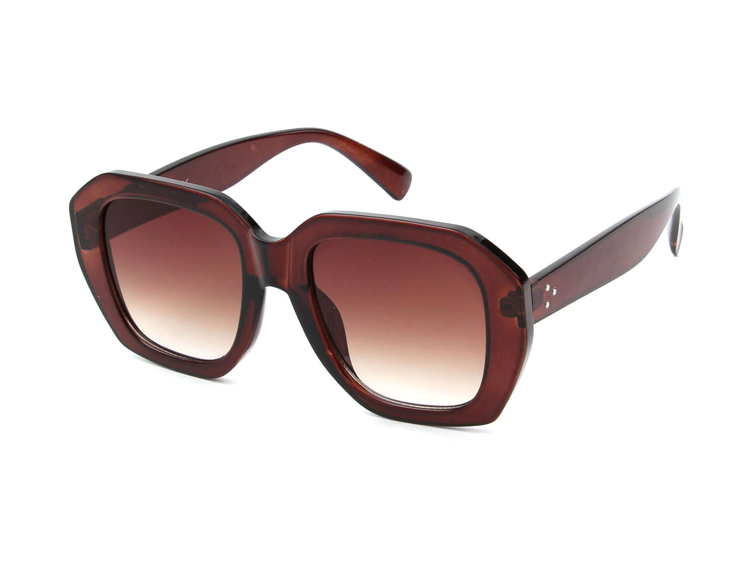 Sheridan Women Square Oversize Fashion Sunglasses with a stylish square frame and dark lenses, perfect for sun protection.