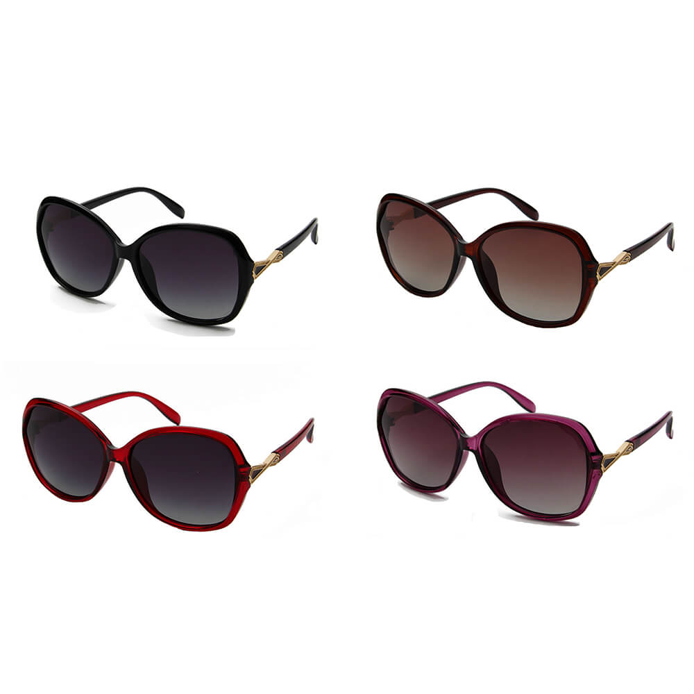 SORIA Women Oversize Polarized Square Fashion Sunglasses with a stylish oversized square frame and polarized lenses.