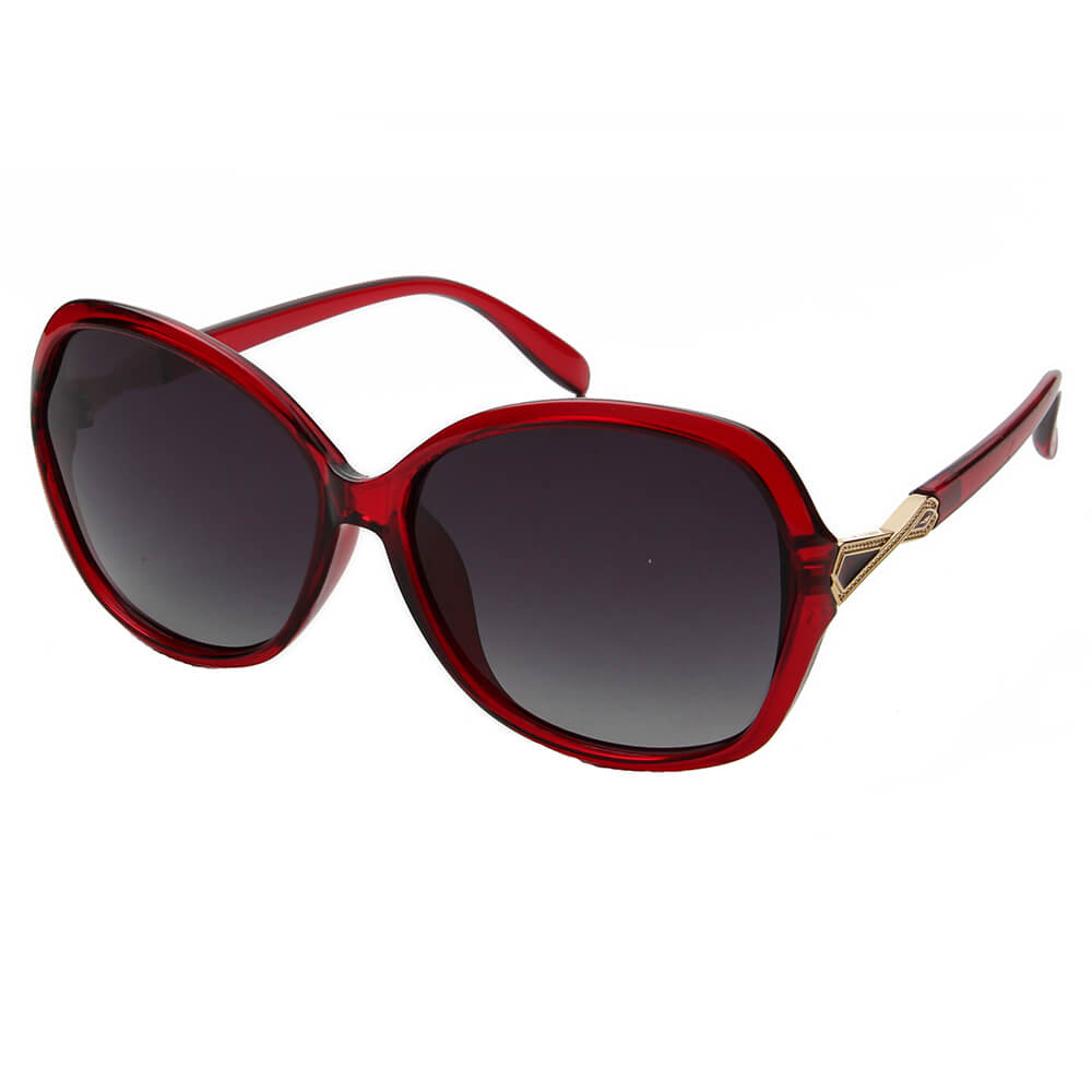 SORIA Women Oversize Polarized Square Fashion Sunglasses with a stylish oversized square frame and polarized lenses.