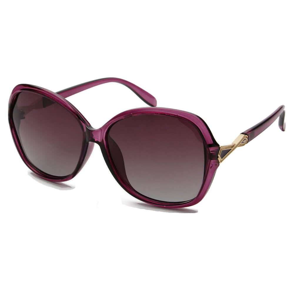 SORIA Women Oversize Polarized Square Fashion Sunglasses with a stylish oversized square frame and polarized lenses.