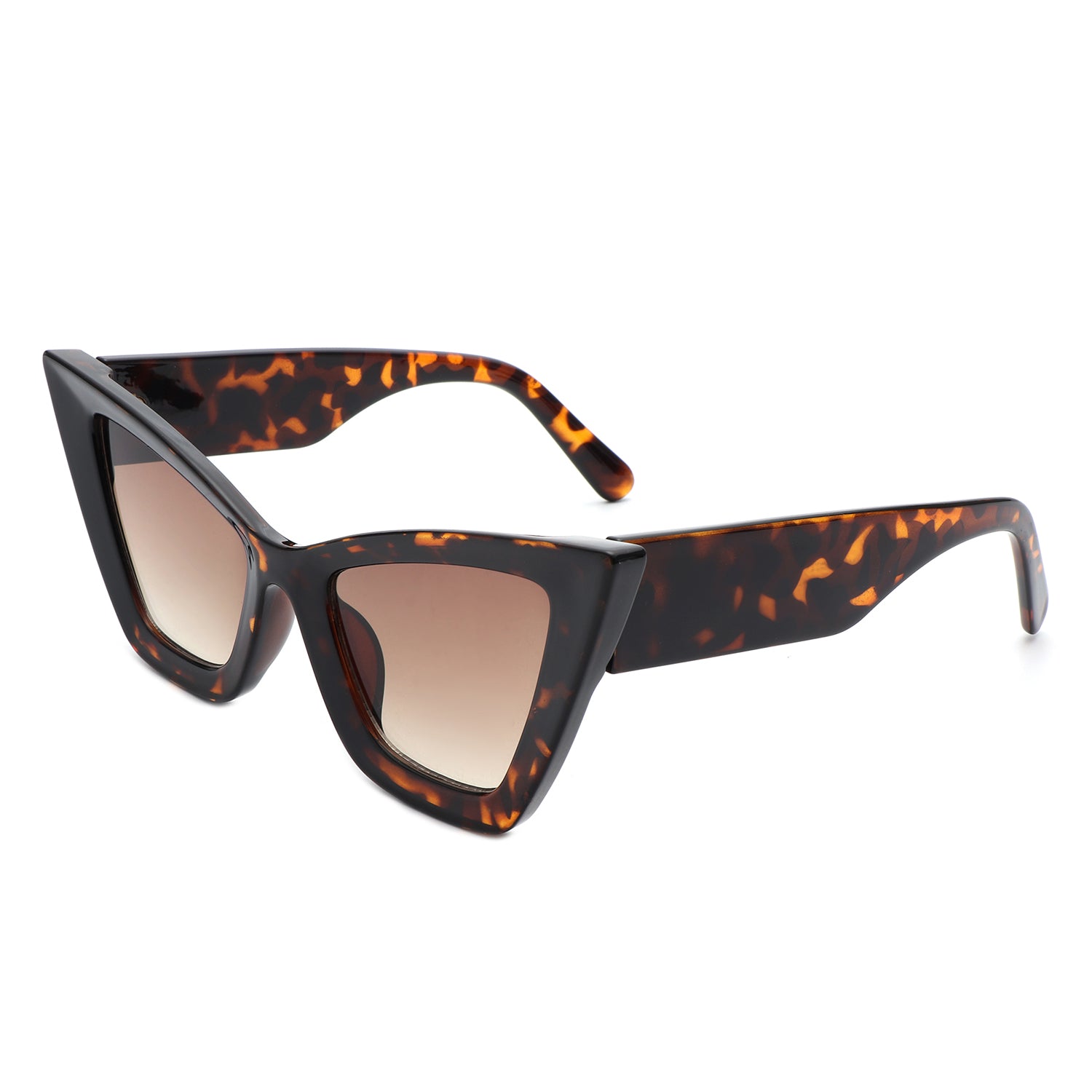 Stardaze Retro Square High Pointed Cat Eye Sunglasses with a stylish design and UV protection.