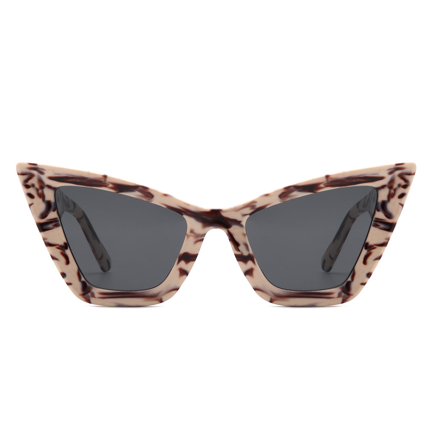 Stardaze Retro Square High Pointed Cat Eye Sunglasses with a stylish design and UV protection.