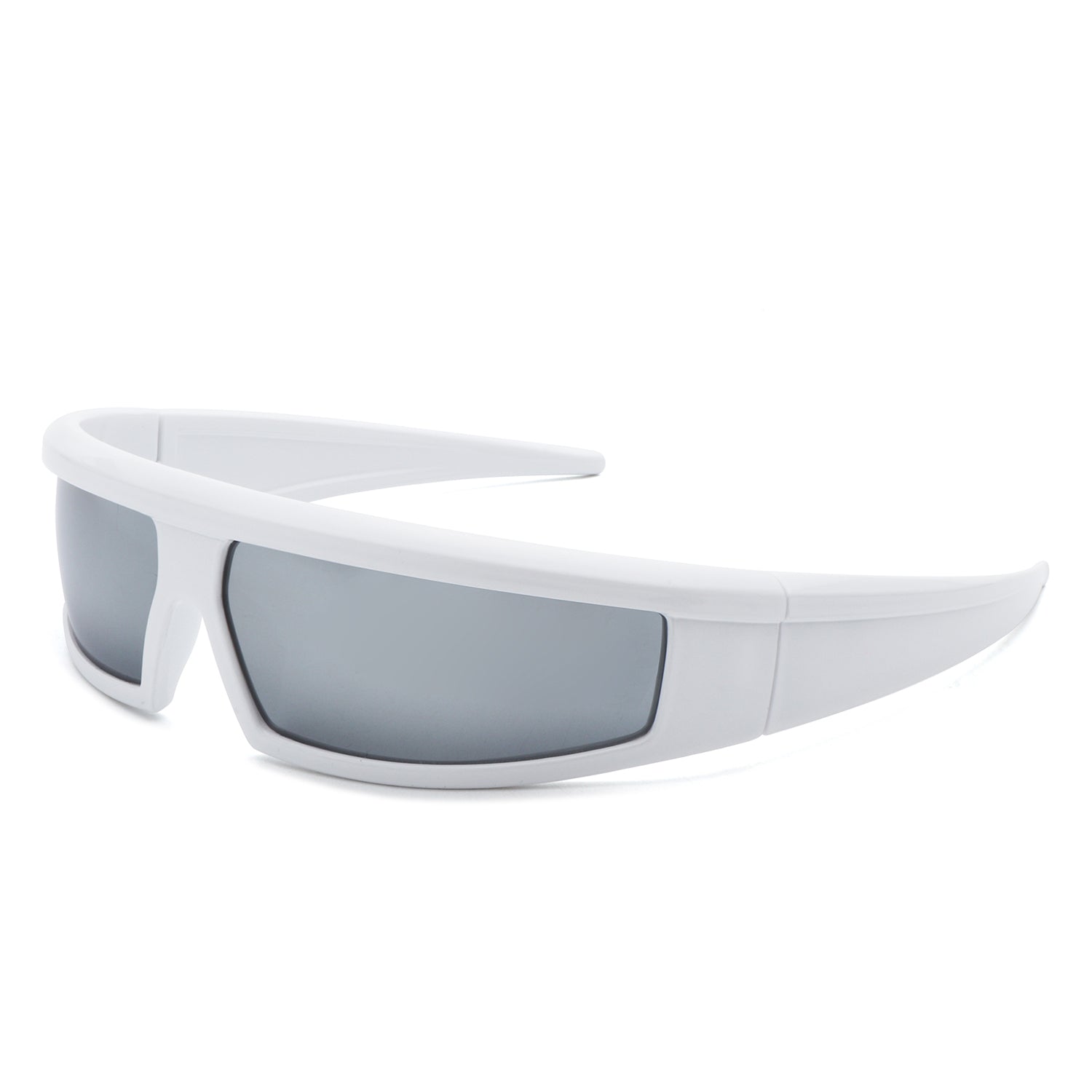 Starwise Futuristic Y2K Wrap Around Sports Sunglasses with a sleek design and protective lenses.