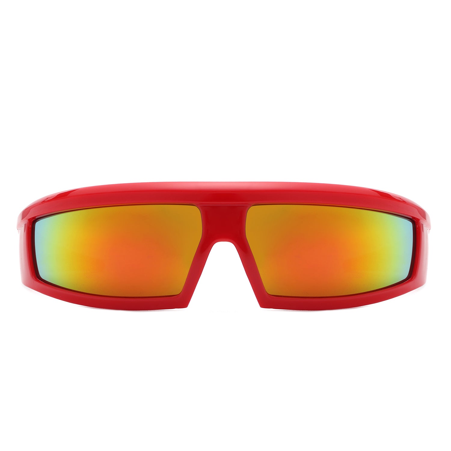 Starwise Futuristic Y2K Wrap Around Sports Sunglasses with a sleek design and protective lenses.